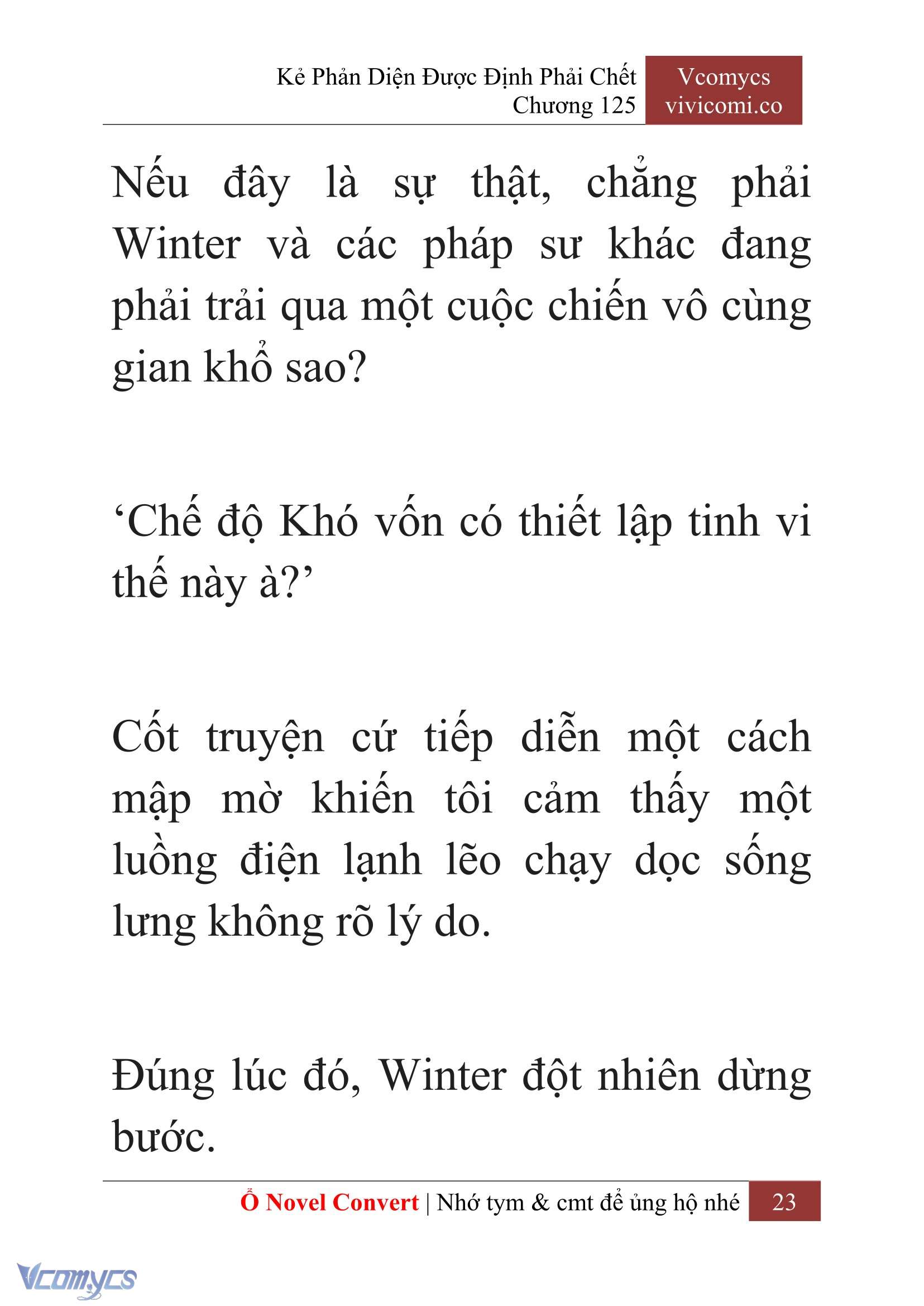 [Novel] Kẻ Phản Diện Được Định Phải Chết Chap 125 - Next Chap 126