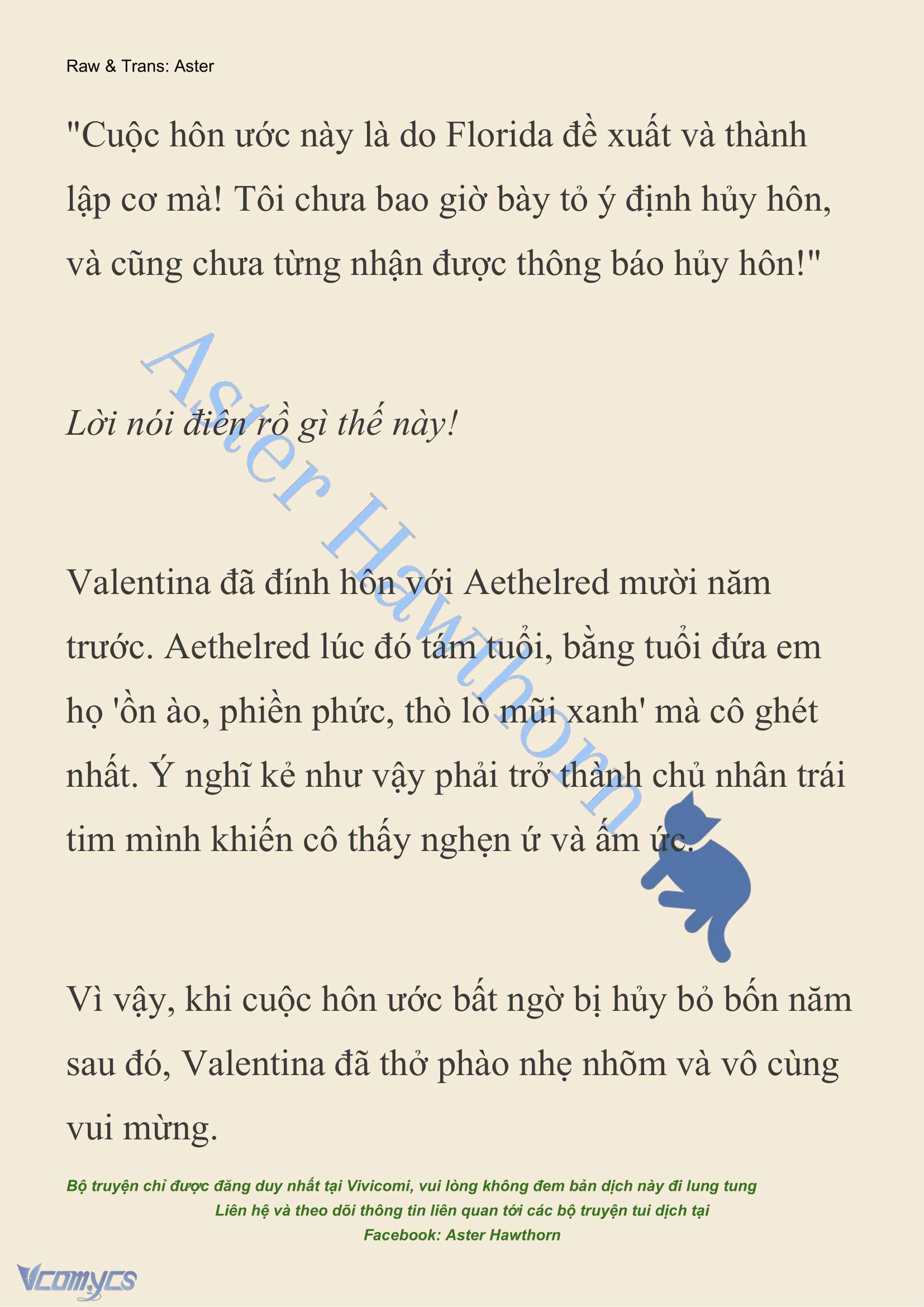 [NOVEL] Thiên Đường Của Valentina Chap 2 - Trang 2