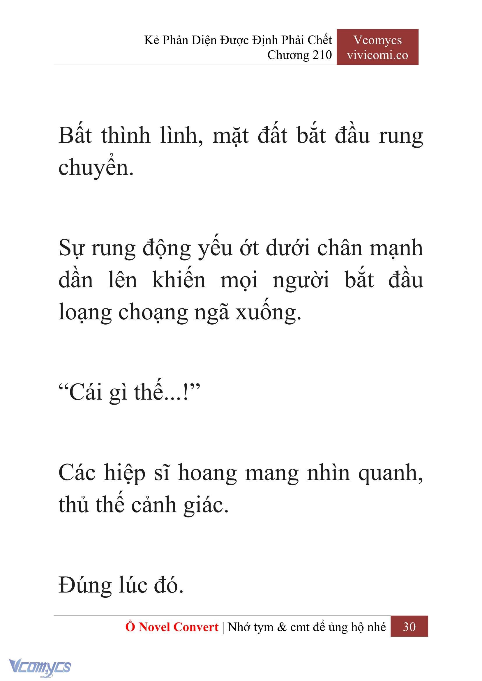 [Novel] Kẻ Phản Diện Được Định Phải Chết Chap 210 - Trang 2