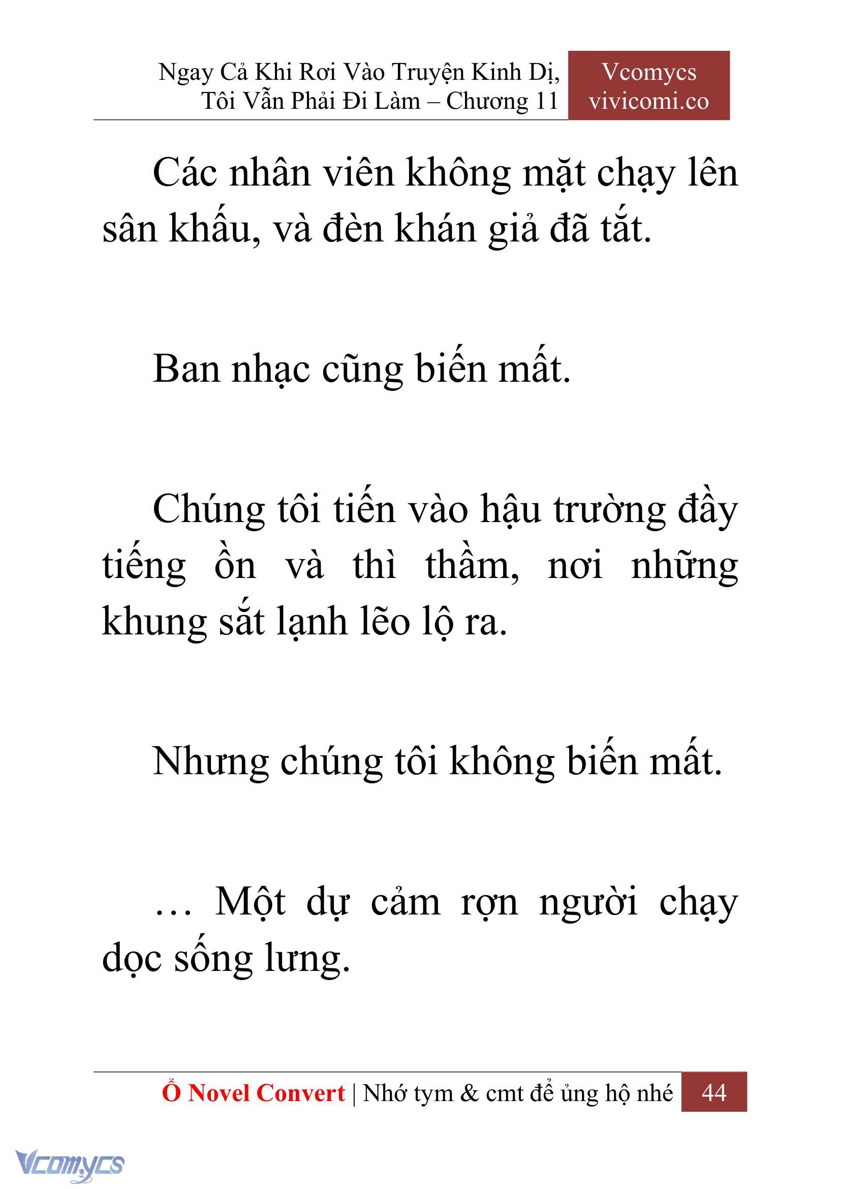 [Novel] Ngay Cả Khi Rơi Vào Truyện Kinh Dị, Tôi Vẫn Phải Đi Làm Chap 11 - Trang 2