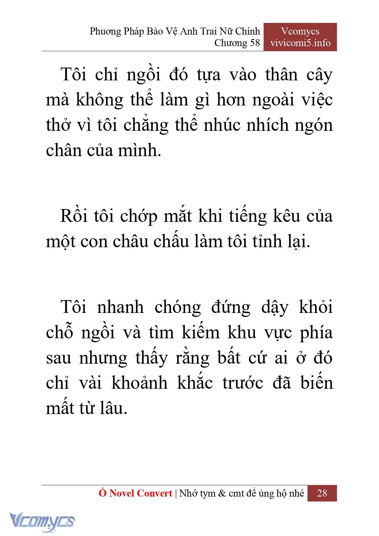 [Novel] Phương Pháp Bảo Vệ Anh Trai Nữ Chính Chap 58 - Trang 2