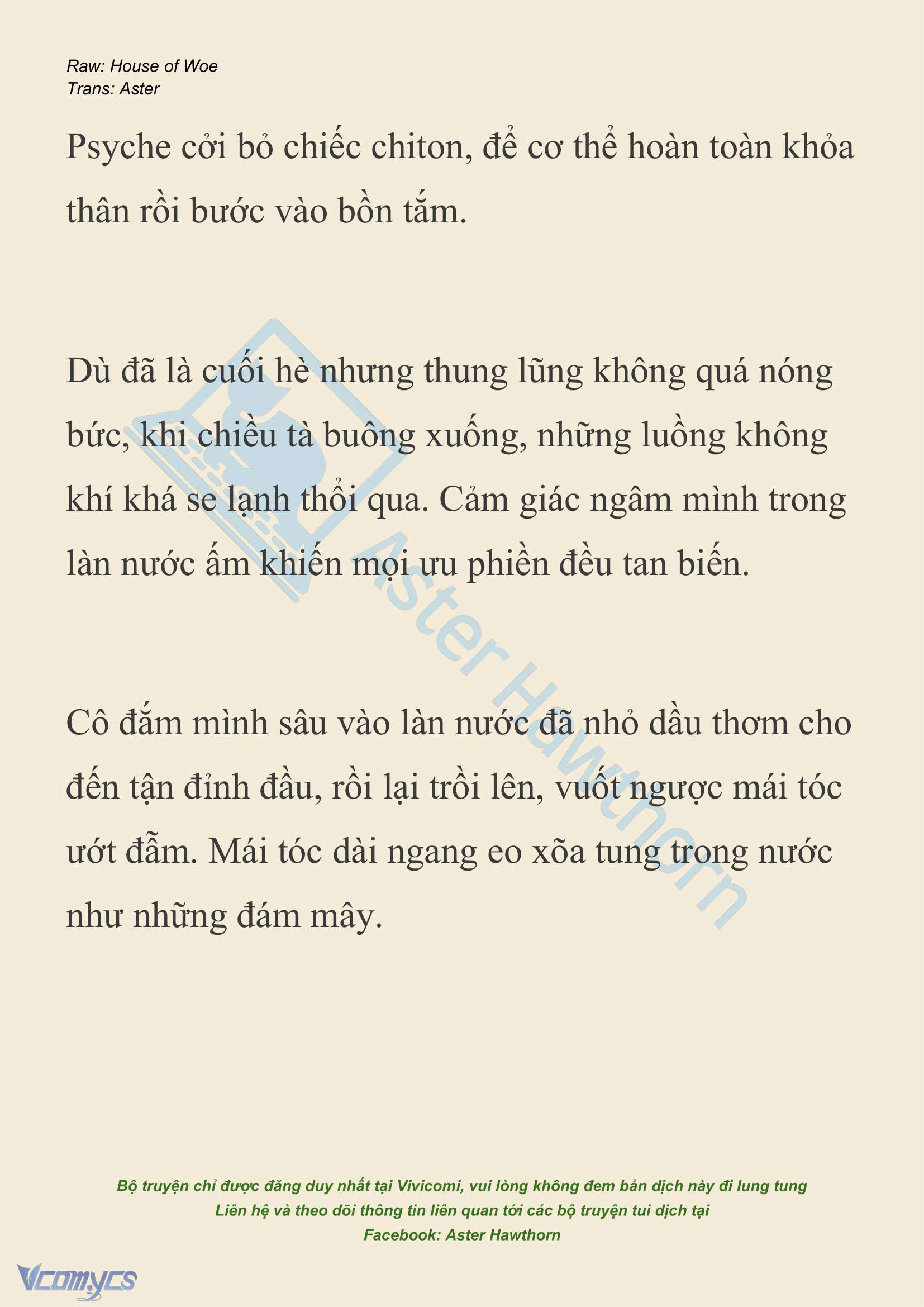 [NOVEL] Dành Cho Các Nữ Thần: Dành cho Psyche Chap 22 - Trang 2