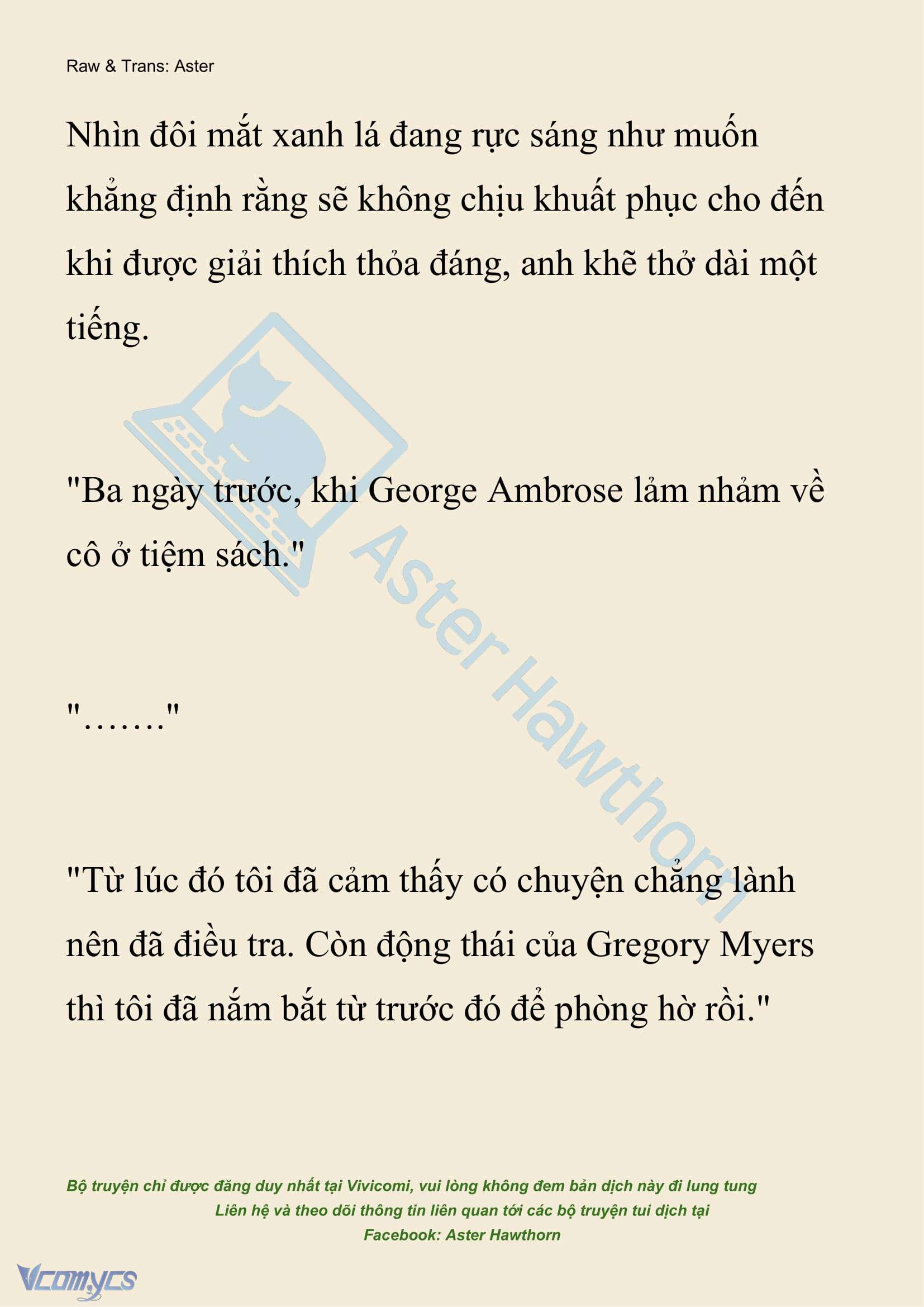 [NOVEL] Hồ Điệp Nuốt Chửng Sương Mù Chap 36 - Trang 2