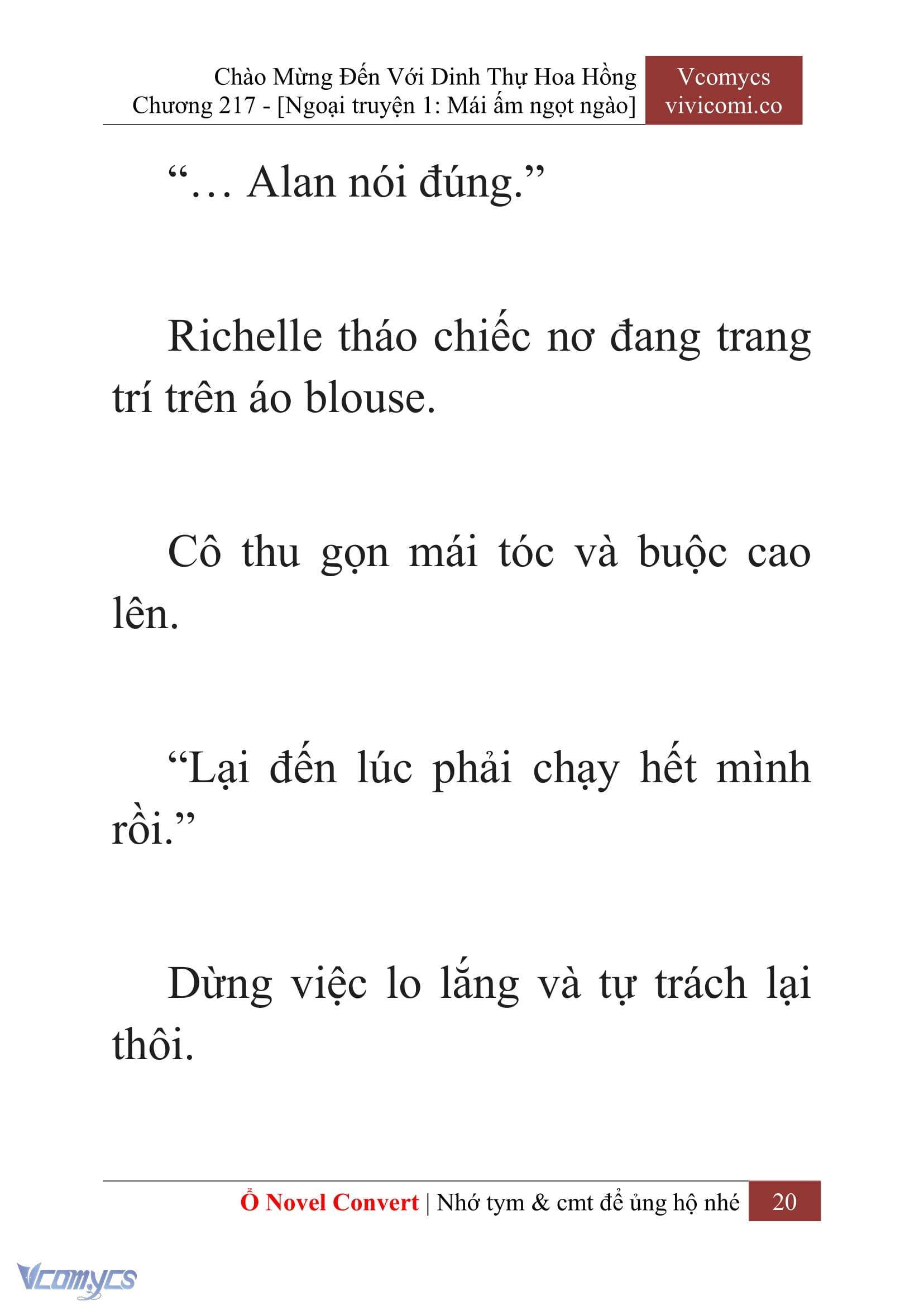 [Novel] Chào Mừng Đến Với Dinh Thự Hoa Hồng Chap 217 - Trang 2