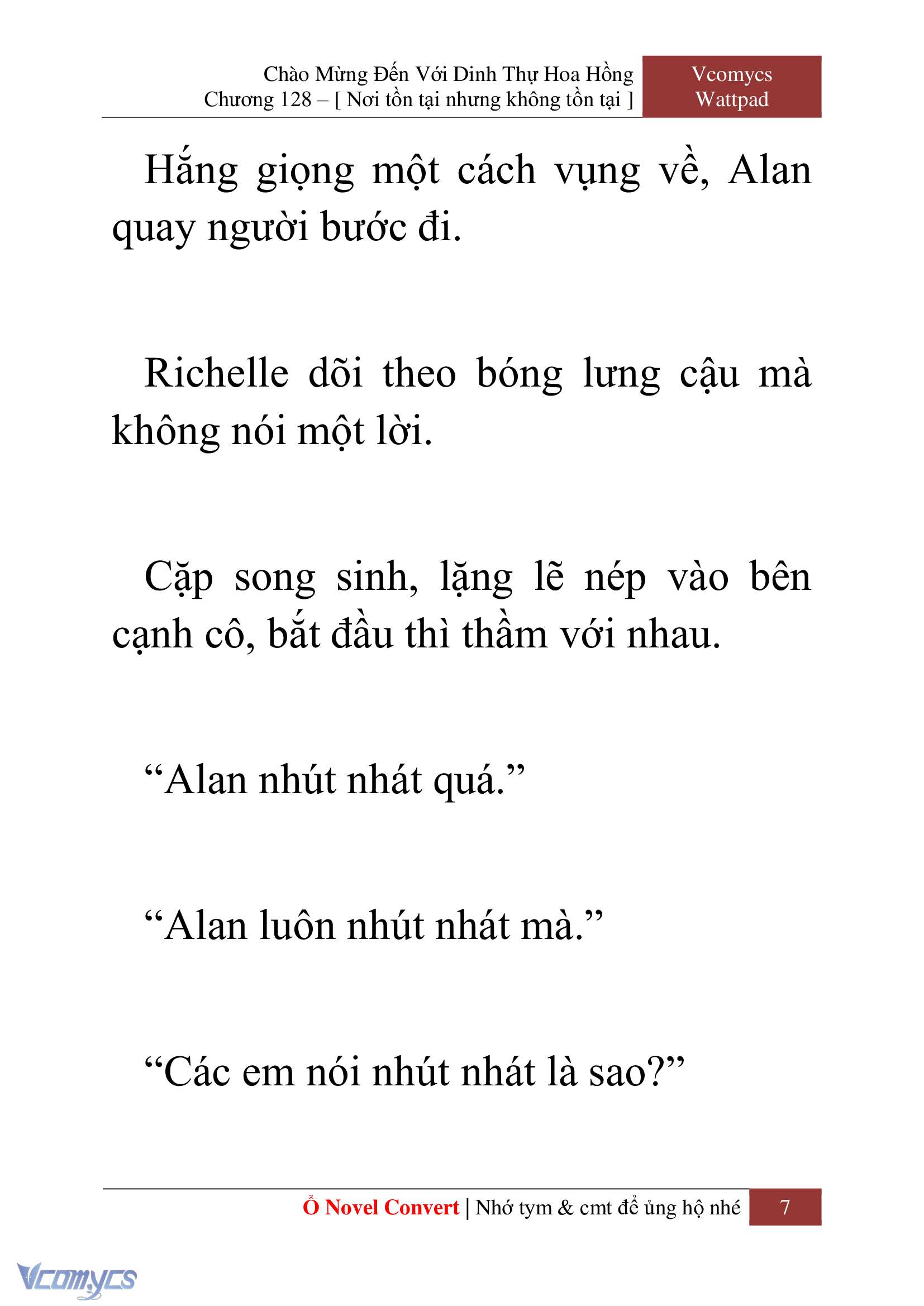 [Novel] Chào Mừng Đến Với Dinh Thự Hoa Hồng Chap 128 - Trang 2