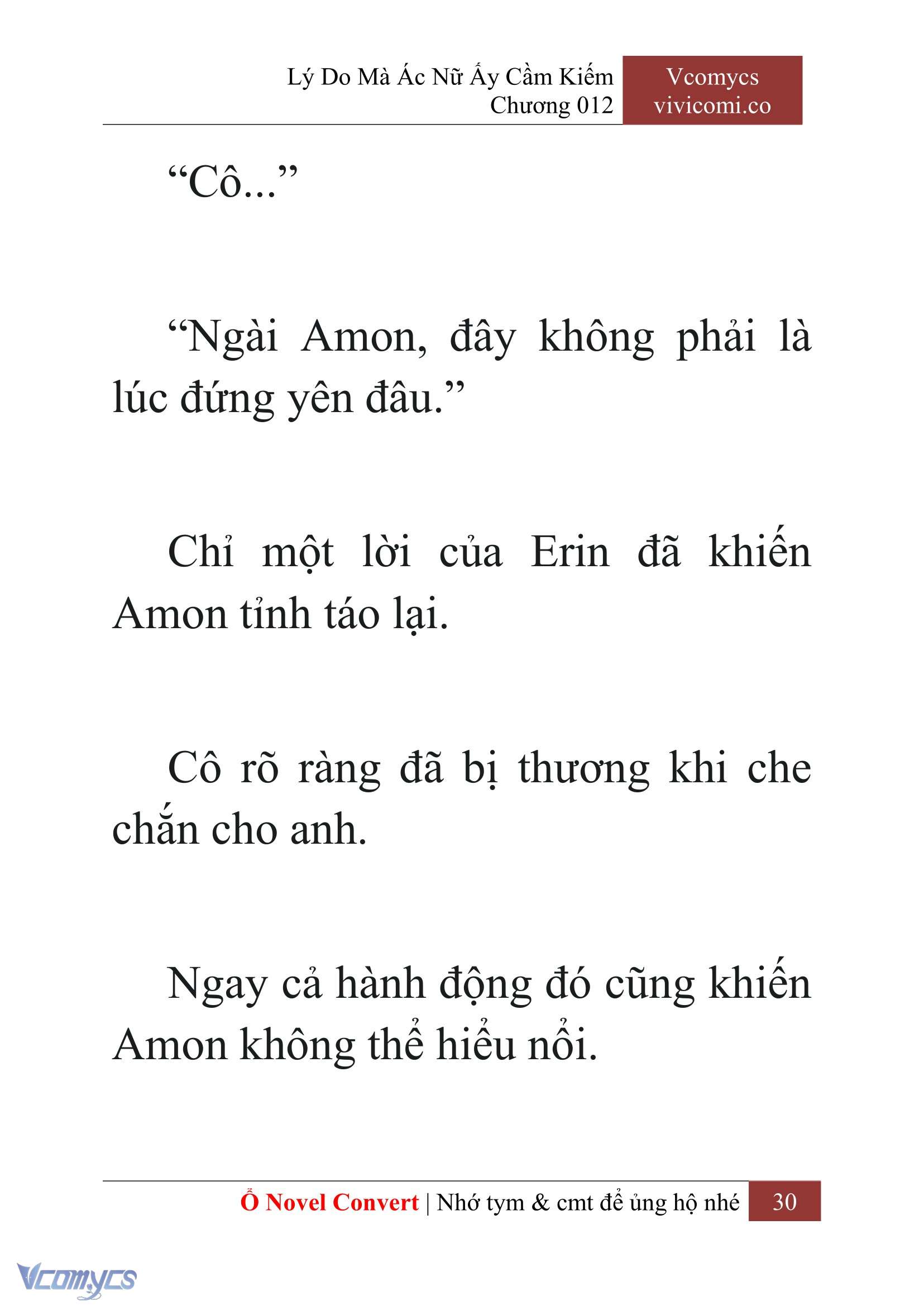 [Novel] Lý Do Mà Ác Nữ Ấy Cầm Kiếm Chap 12 - Trang 2