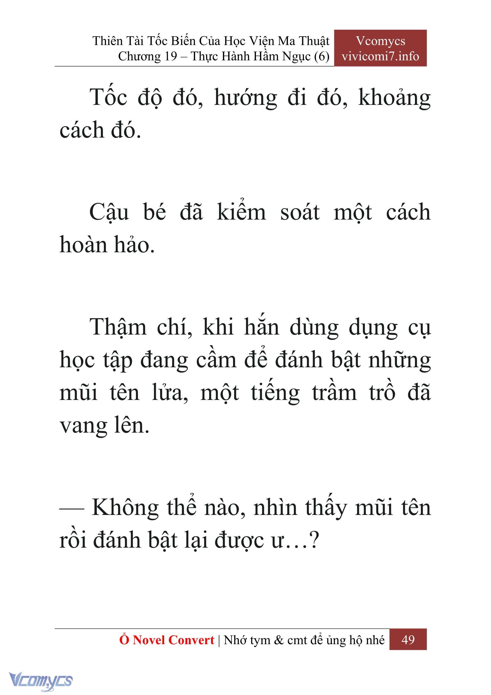 [Novel] Thiên Tài Tốc Biến Của Học Viện Ma Thuật Chap 19 - Trang 2