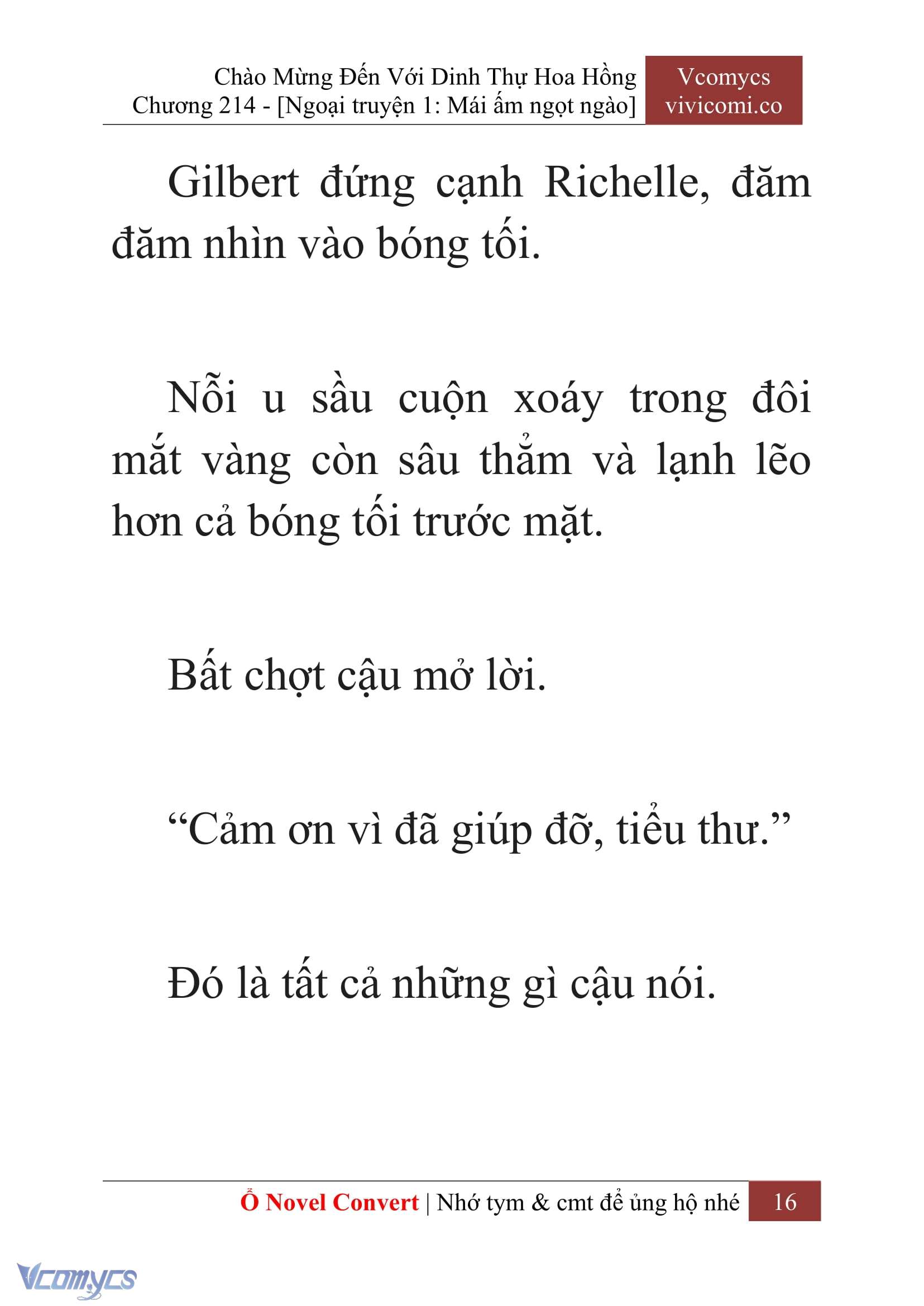 [Novel] Chào Mừng Đến Với Dinh Thự Hoa Hồng Chap 214 - Trang 2