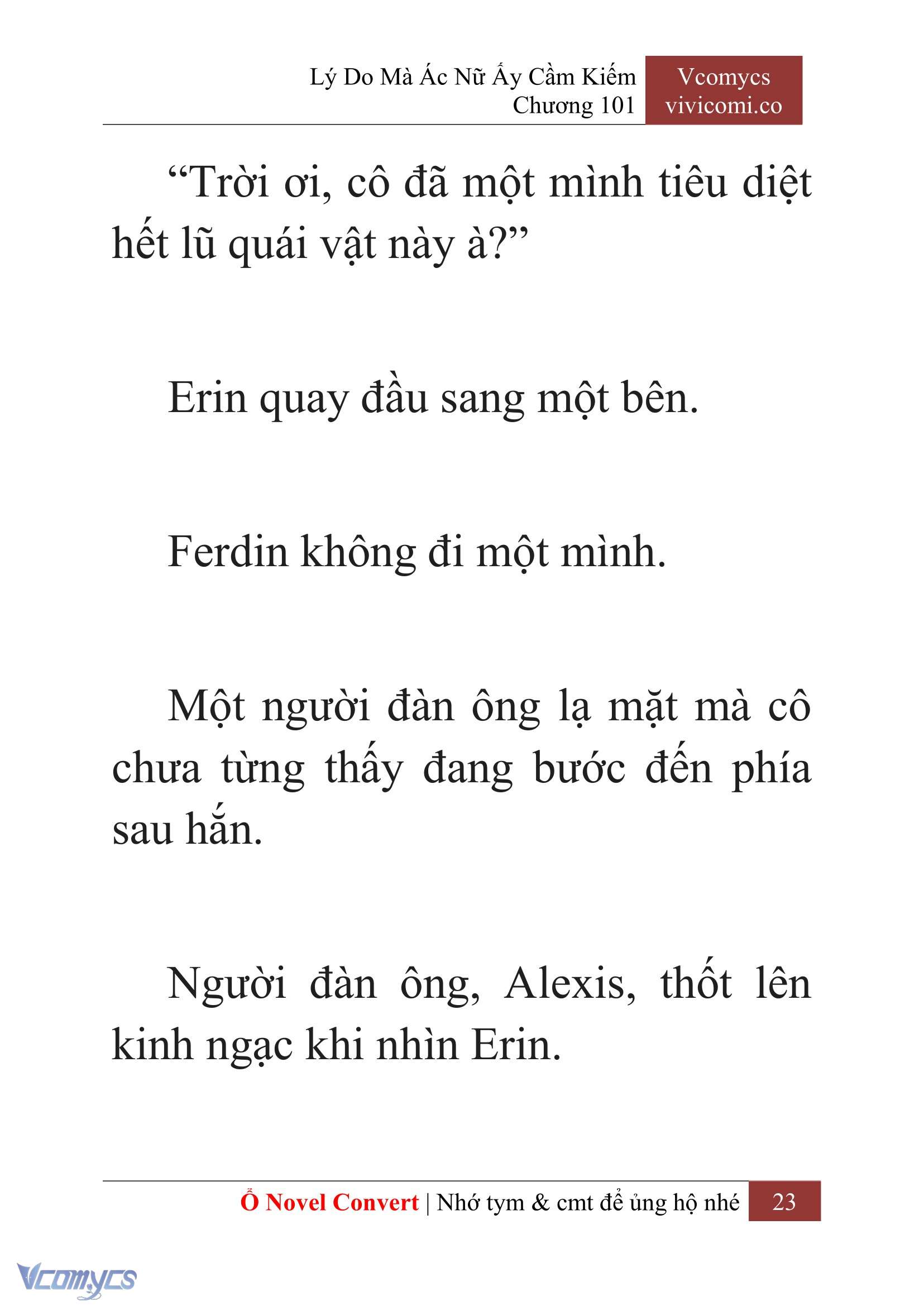 [Novel] Lý Do Mà Ác Nữ Ấy Cầm Kiếm Chap 101 - Trang 2