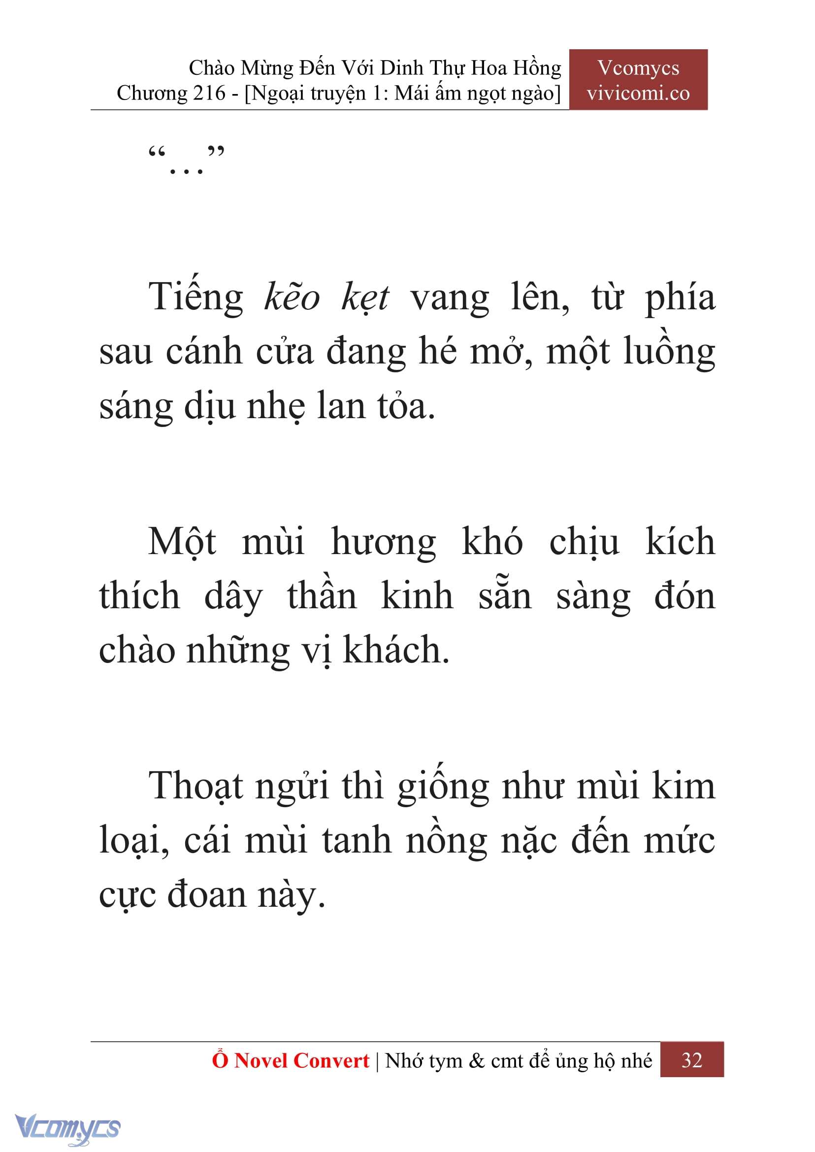 [Novel] Chào Mừng Đến Với Dinh Thự Hoa Hồng Chap 216 - Trang 2