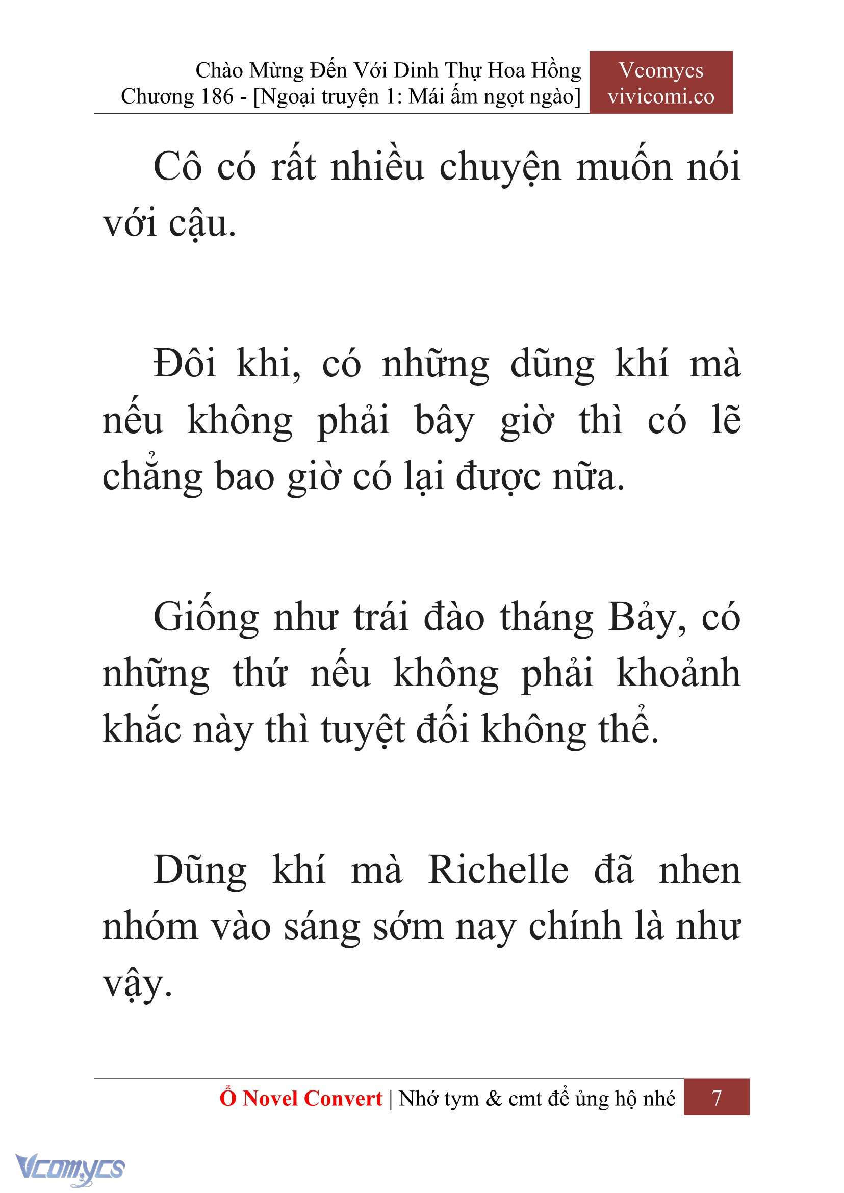 [Novel] Chào Mừng Đến Với Dinh Thự Hoa Hồng Chap 186 - Trang 2