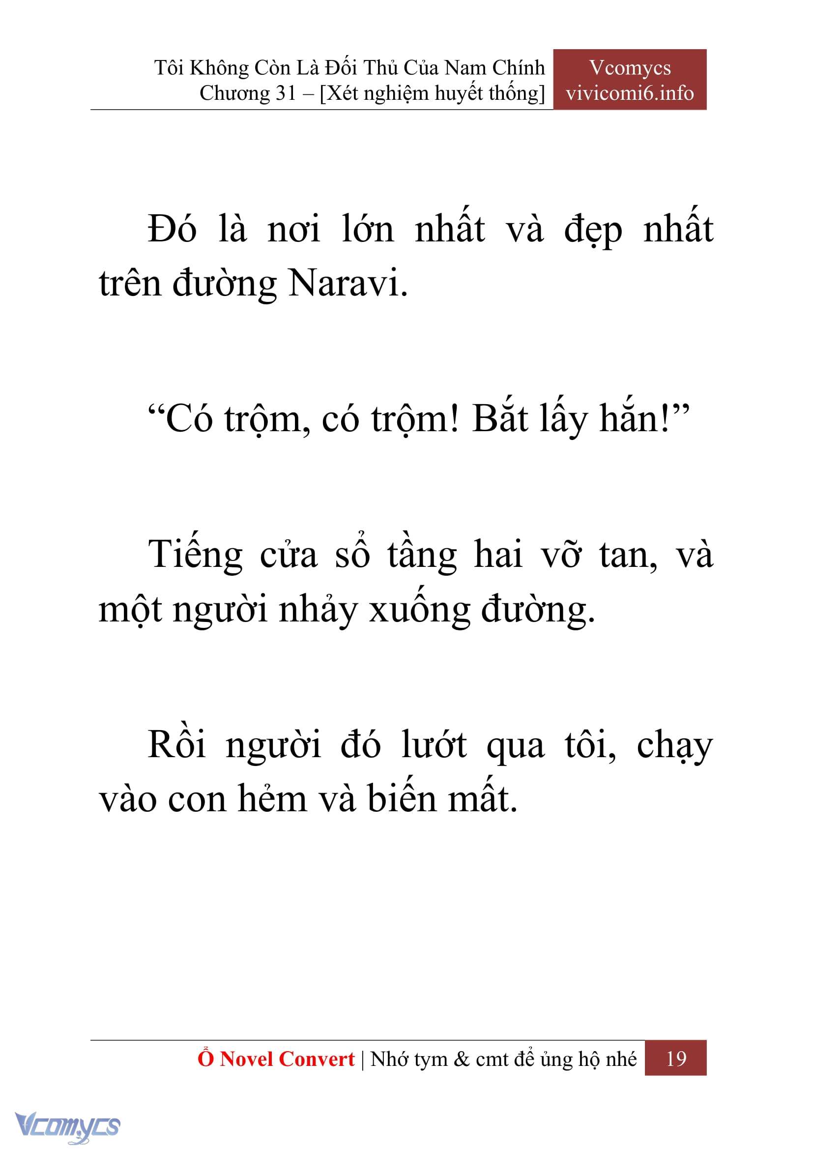 [Novel] Tôi Không Còn Là Đối Thủ Của Nam Chính Chap 31 - Trang 2