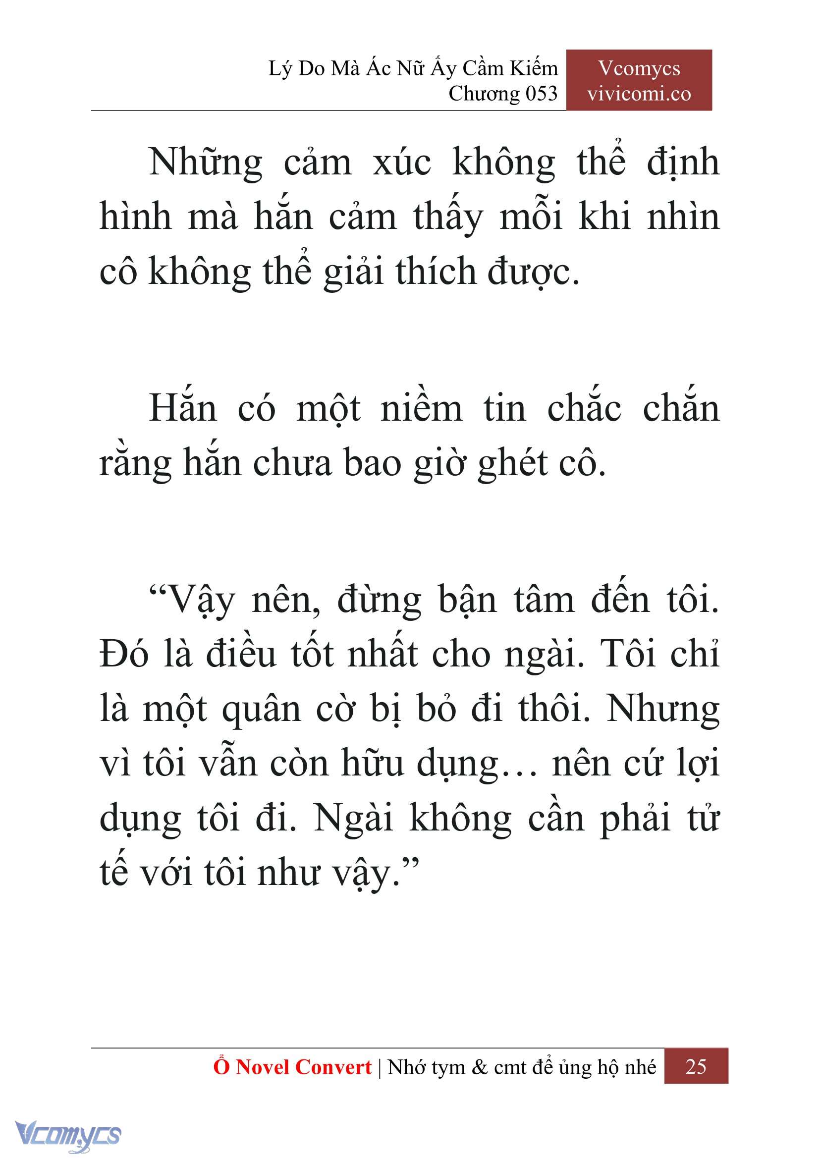 [Novel] Lý Do Mà Ác Nữ Ấy Cầm Kiếm Chap 53 - Trang 2