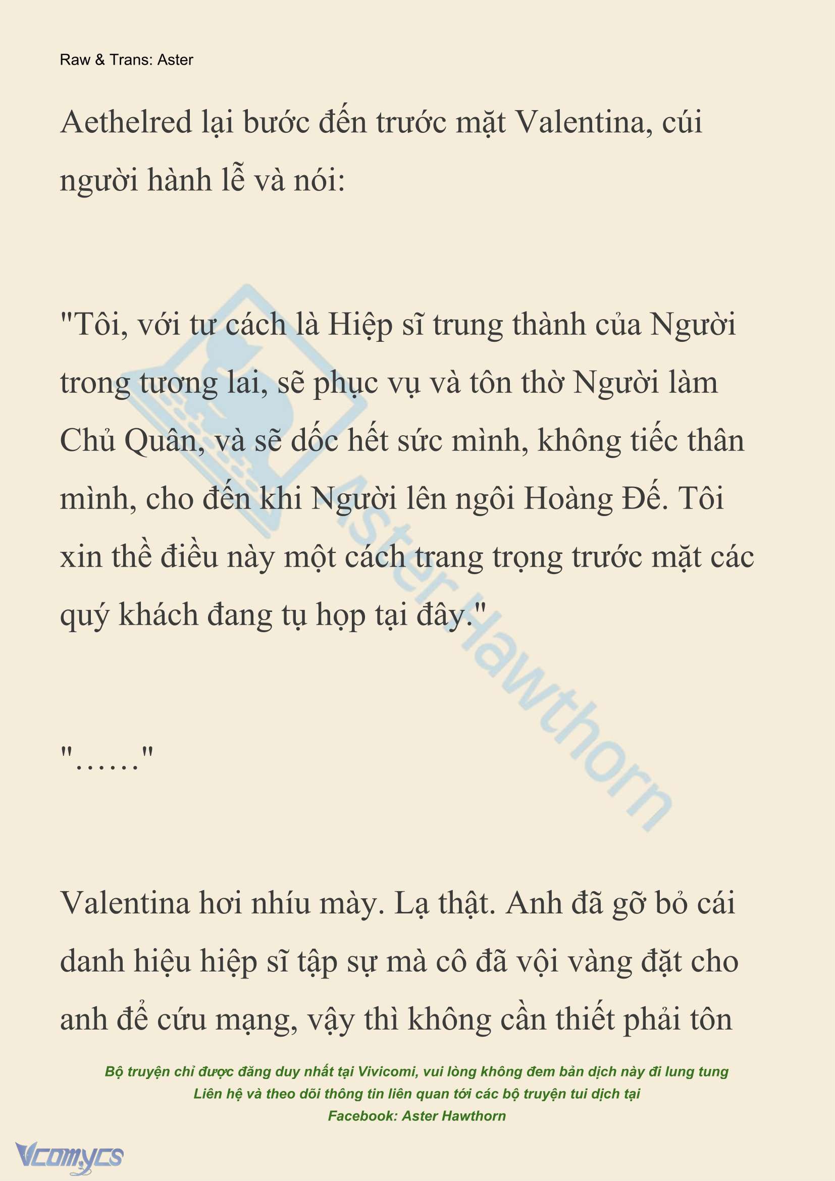 [NOVEL] Thiên Đường Của Valentina Chap 220 - Trang 2