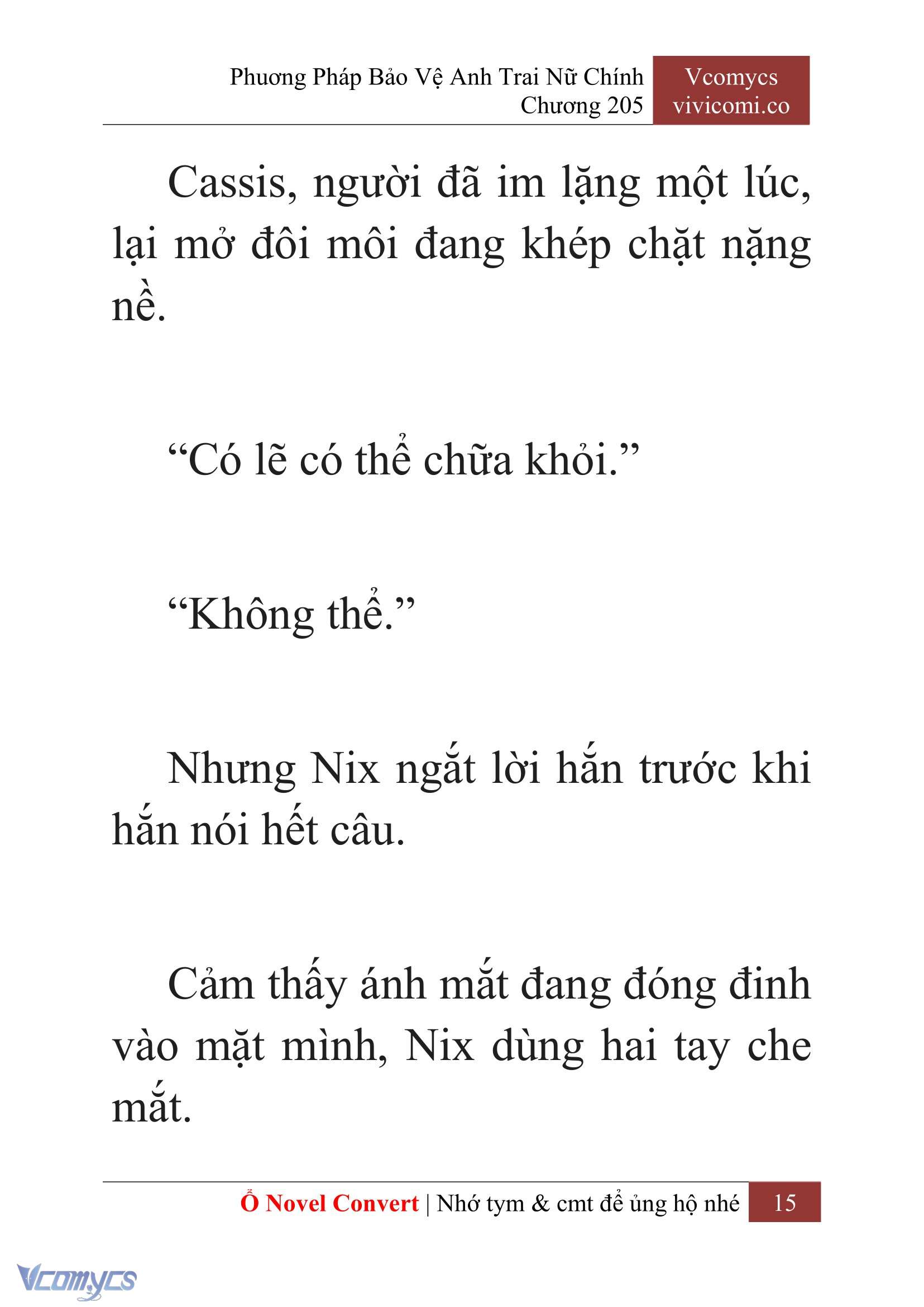 [Novel] Phương Pháp Bảo Vệ Anh Trai Nữ Chính Chap 205 - Trang 2