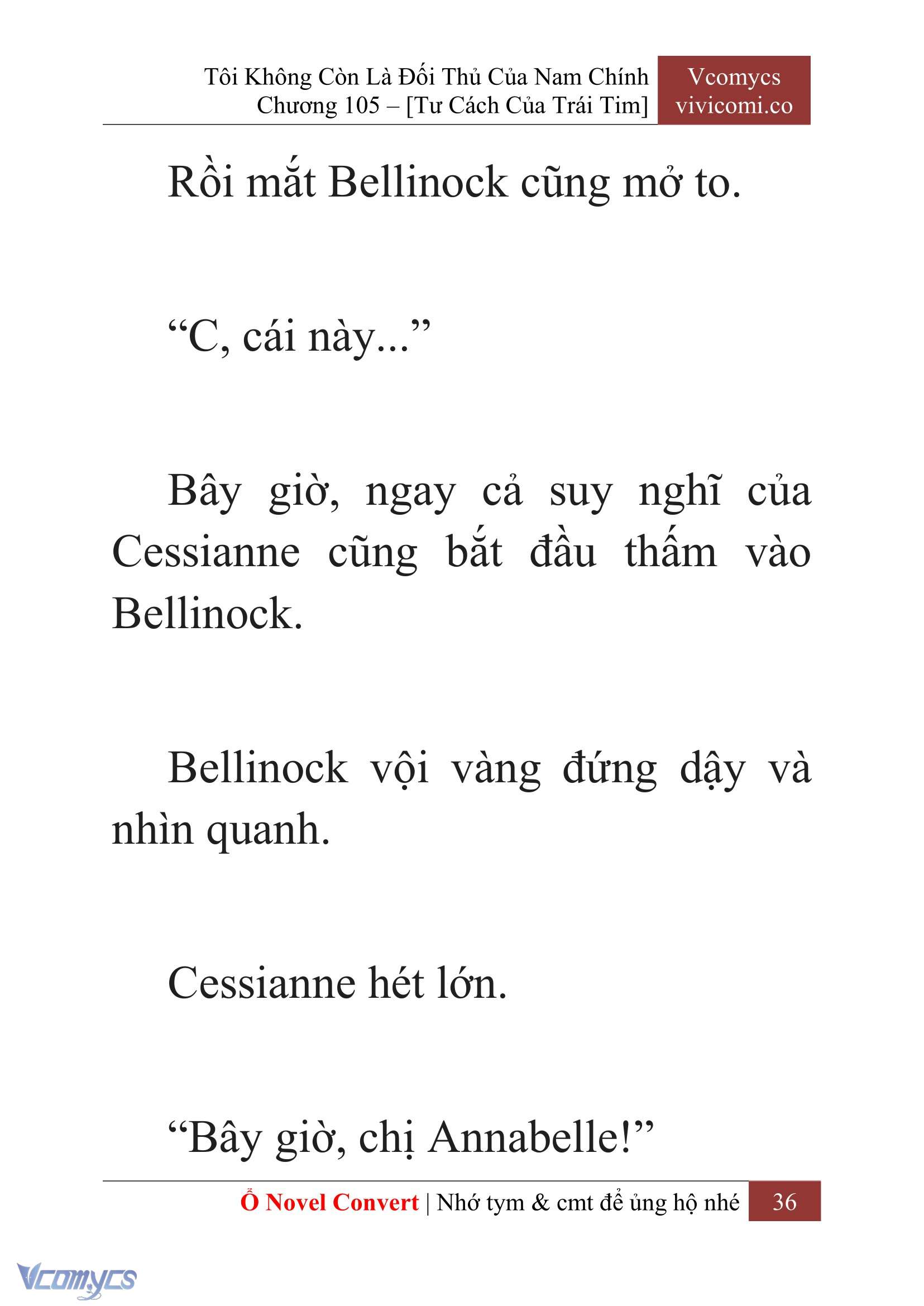 [Novel] Tôi Không Còn Là Đối Thủ Của Nam Chính Chap 105 - Trang 2