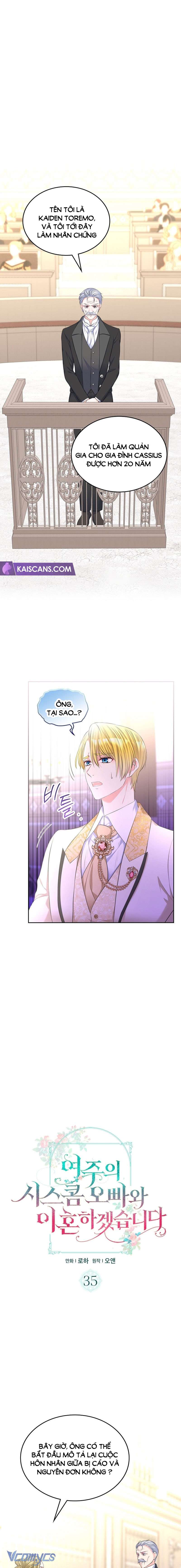 Tôi sẽ ly hôn với anh trai nữ chính Chap 35 - Trang 2