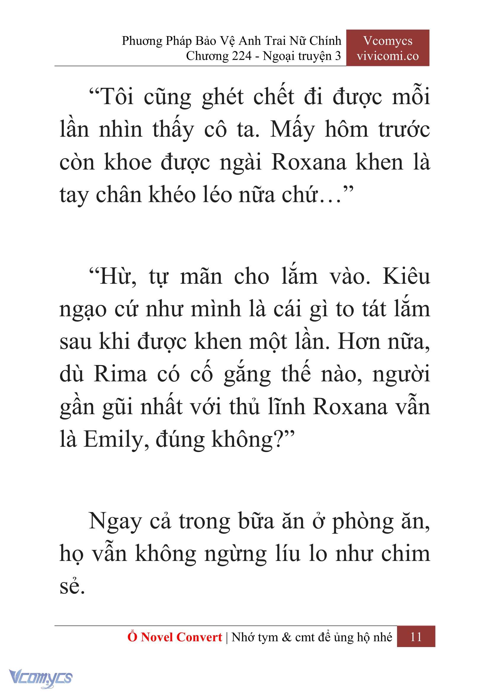 [Novel] Phương Pháp Bảo Vệ Anh Trai Nữ Chính Chap 224 - Trang 2