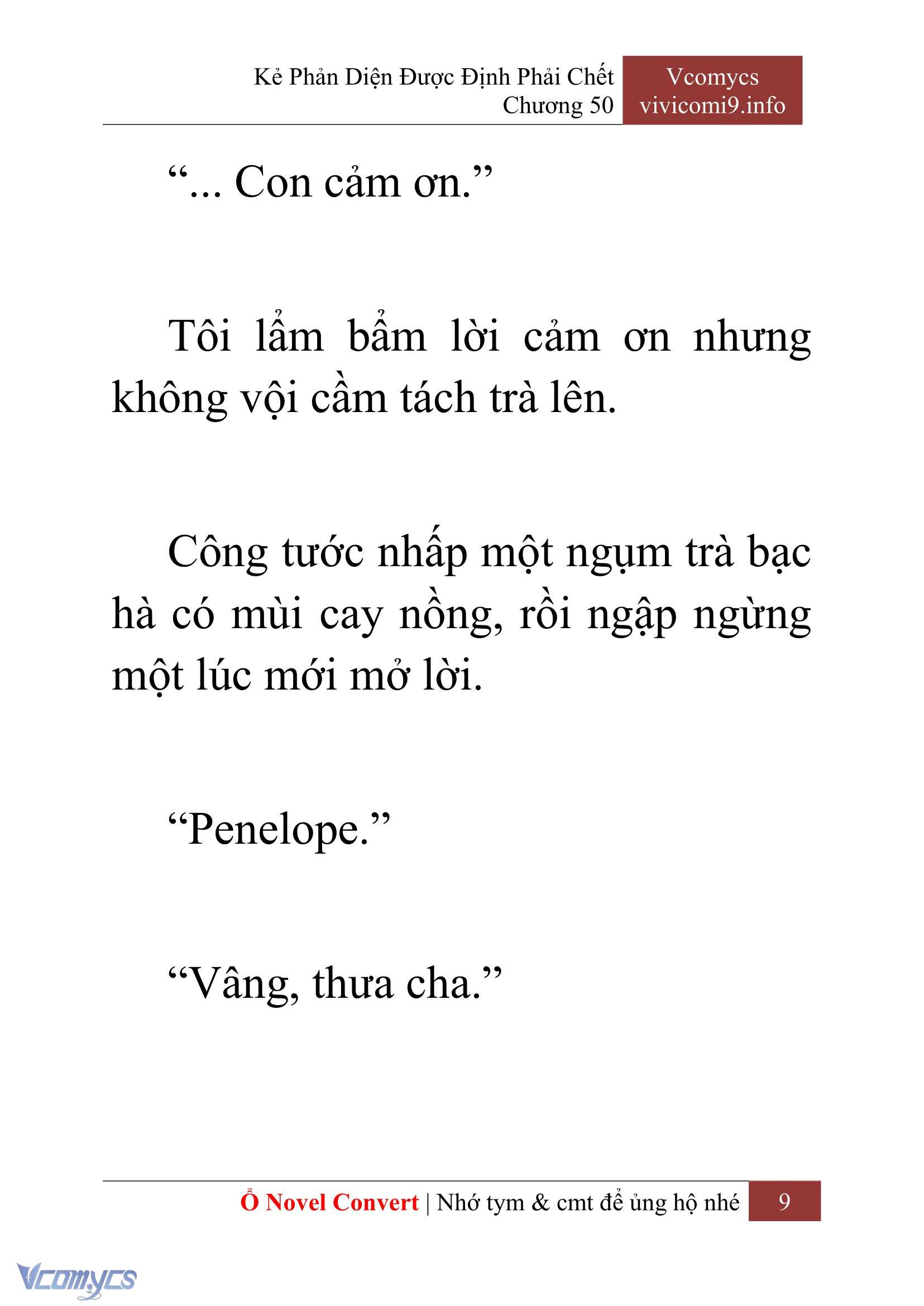 [Novel] Kẻ Phản Diện Được Định Phải Chết Chap 50 - Next Chap 51