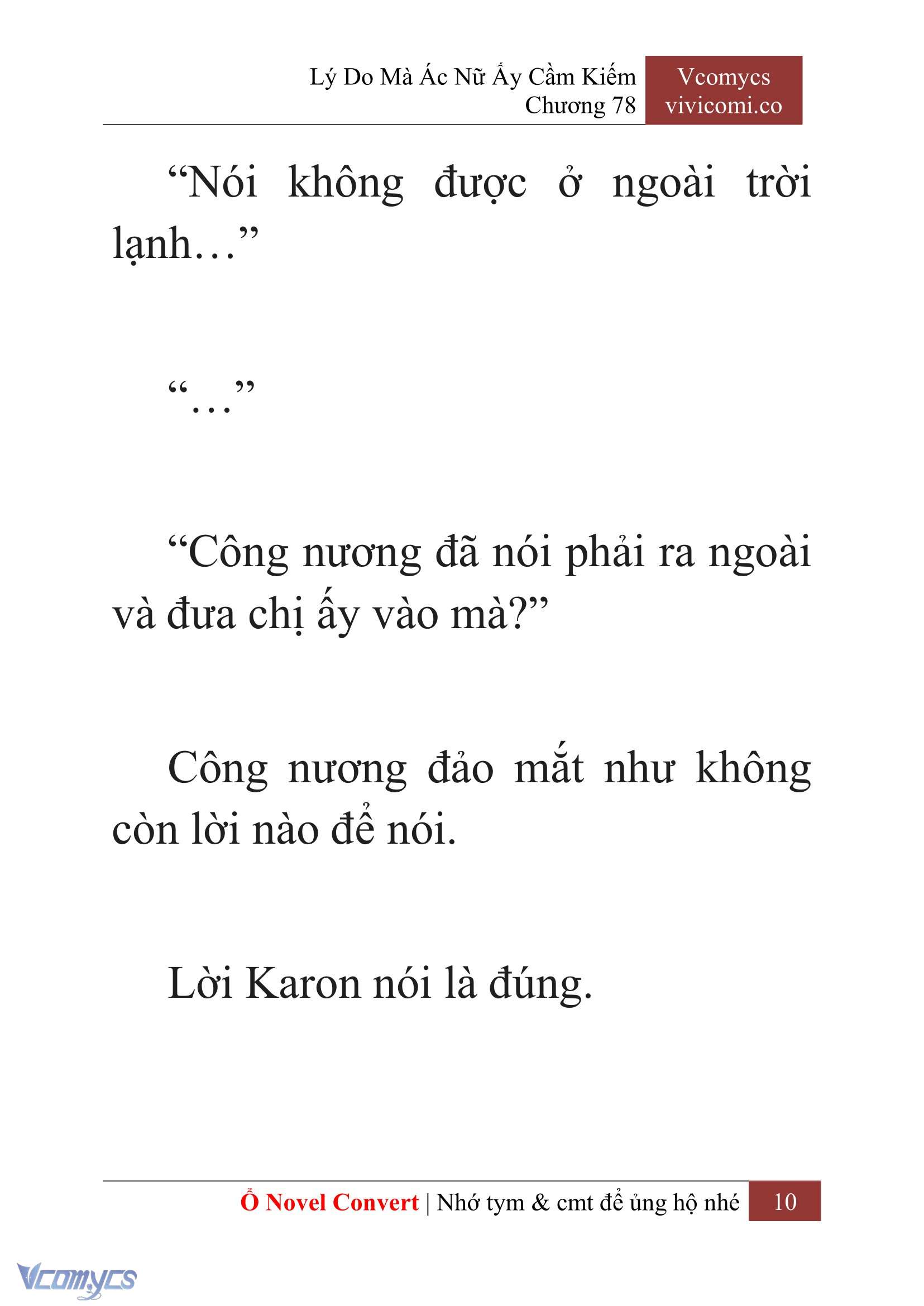[Novel] Lý Do Mà Ác Nữ Ấy Cầm Kiếm Chap 78 - Trang 2