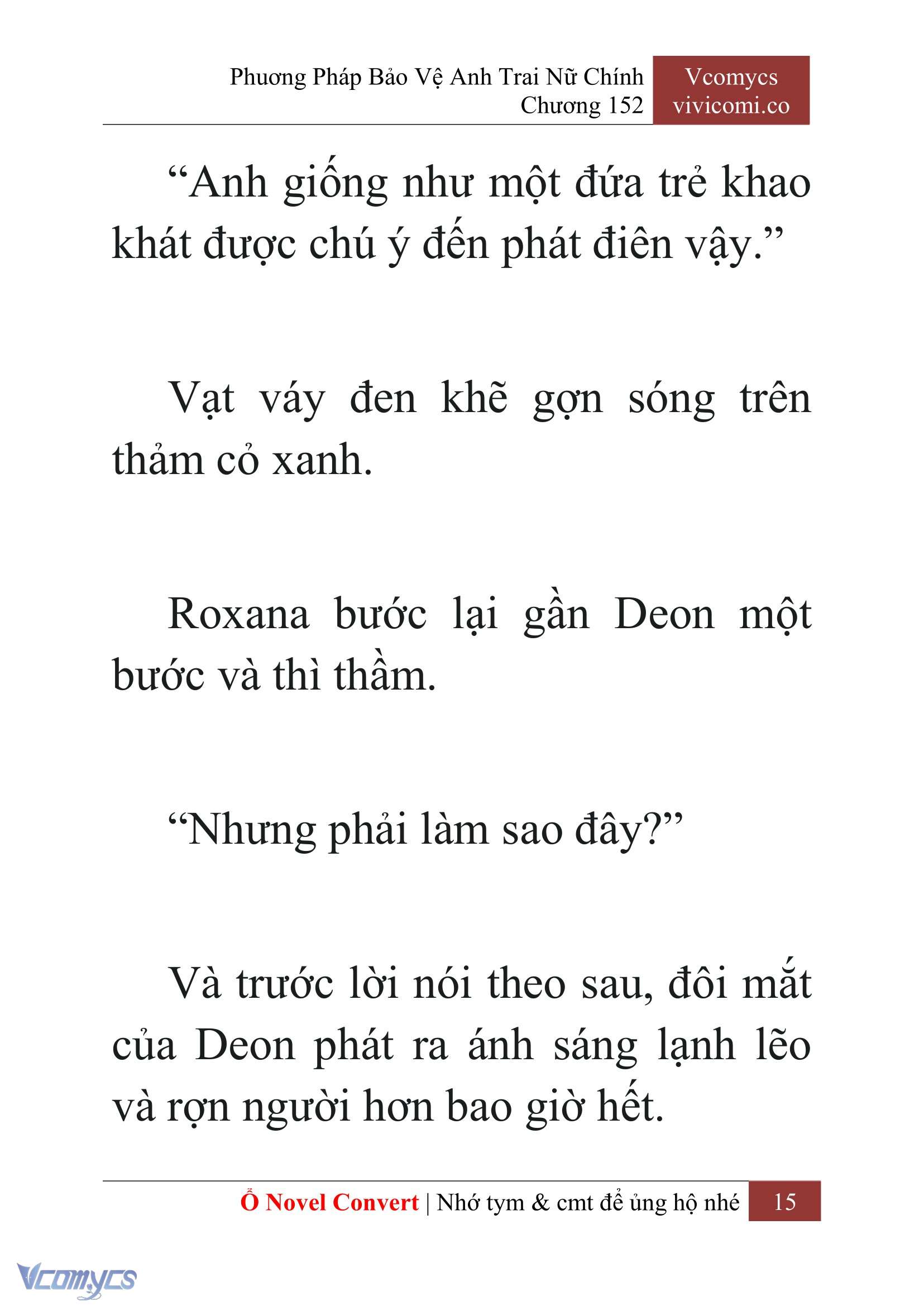 [Novel] Phương Pháp Bảo Vệ Anh Trai Nữ Chính Chap 152 - Trang 2