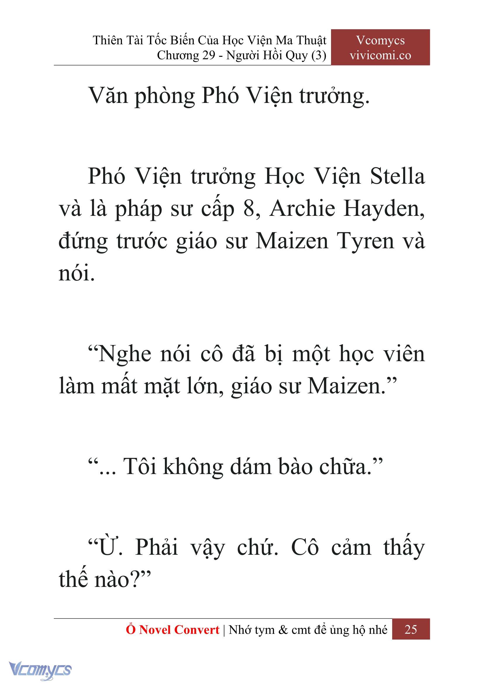 [Novel] Thiên Tài Tốc Biến Của Học Viện Ma Thuật Chap 29 - Trang 2