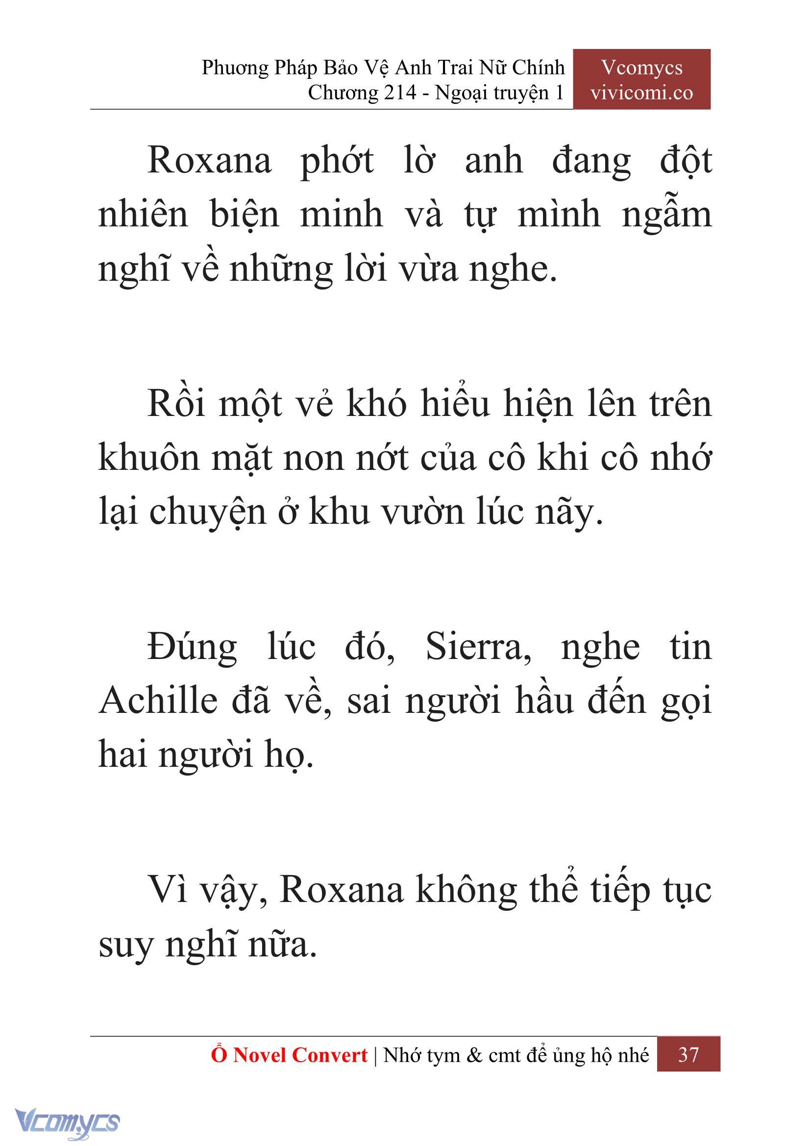 [Novel] Phương Pháp Bảo Vệ Anh Trai Nữ Chính Chap 214 - Trang 2