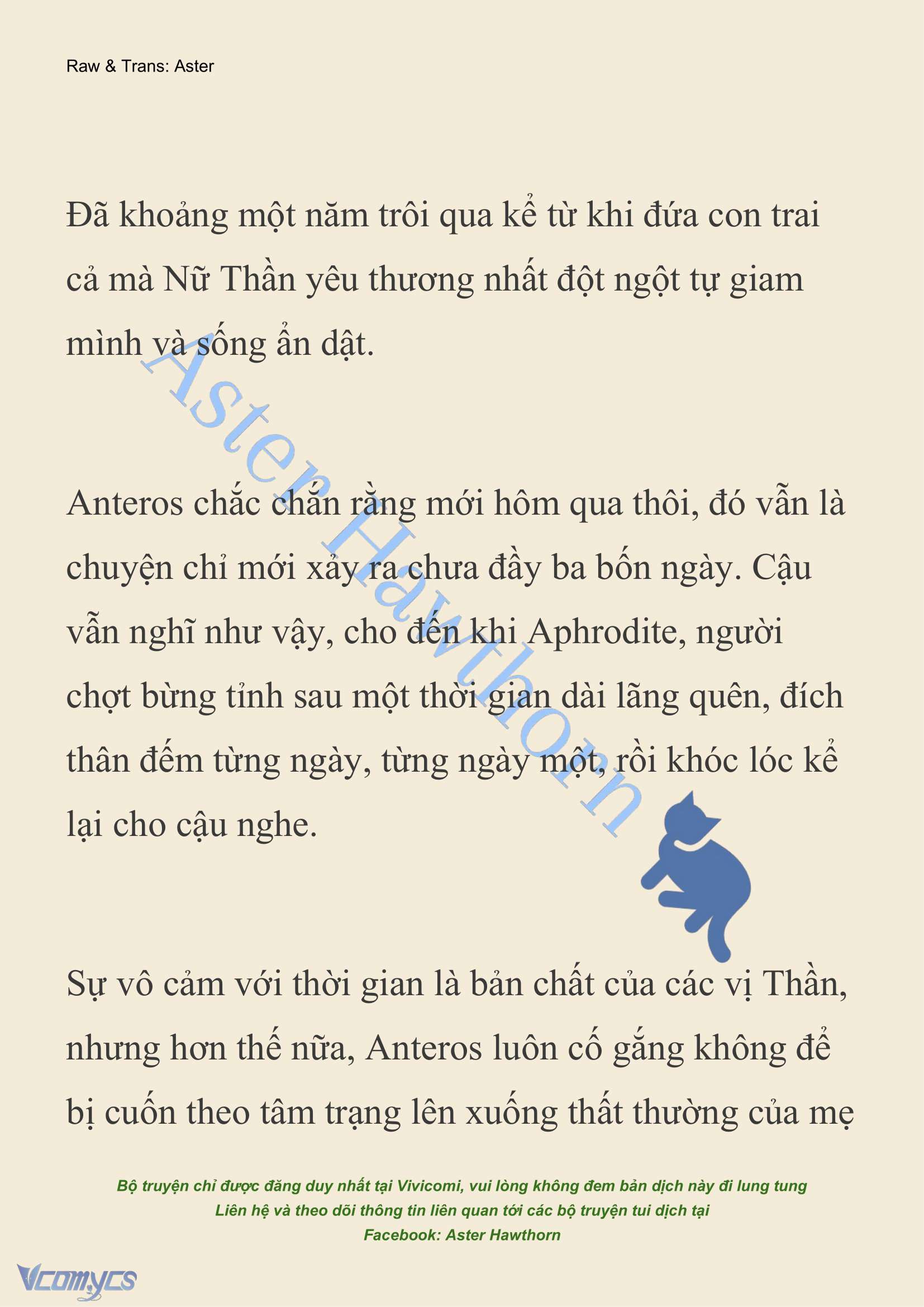 [NOVEL] Dành Cho Các Nữ Thần: Dành cho Psyche Chap 8 - Trang 2