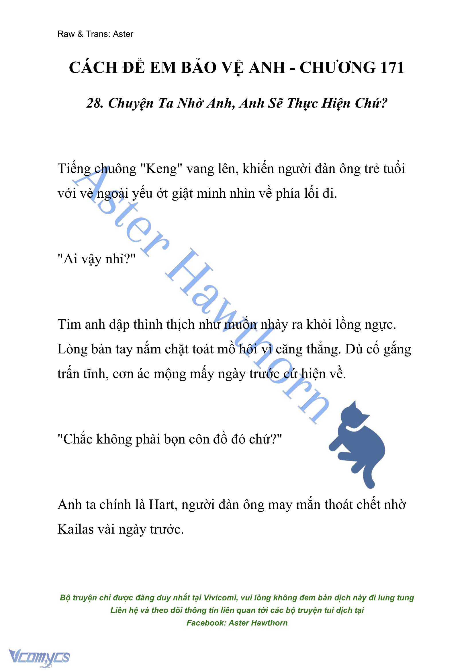 [NOVEL] Cách Để Em Bảo Vệ Anh Chap 171 - Trang 2