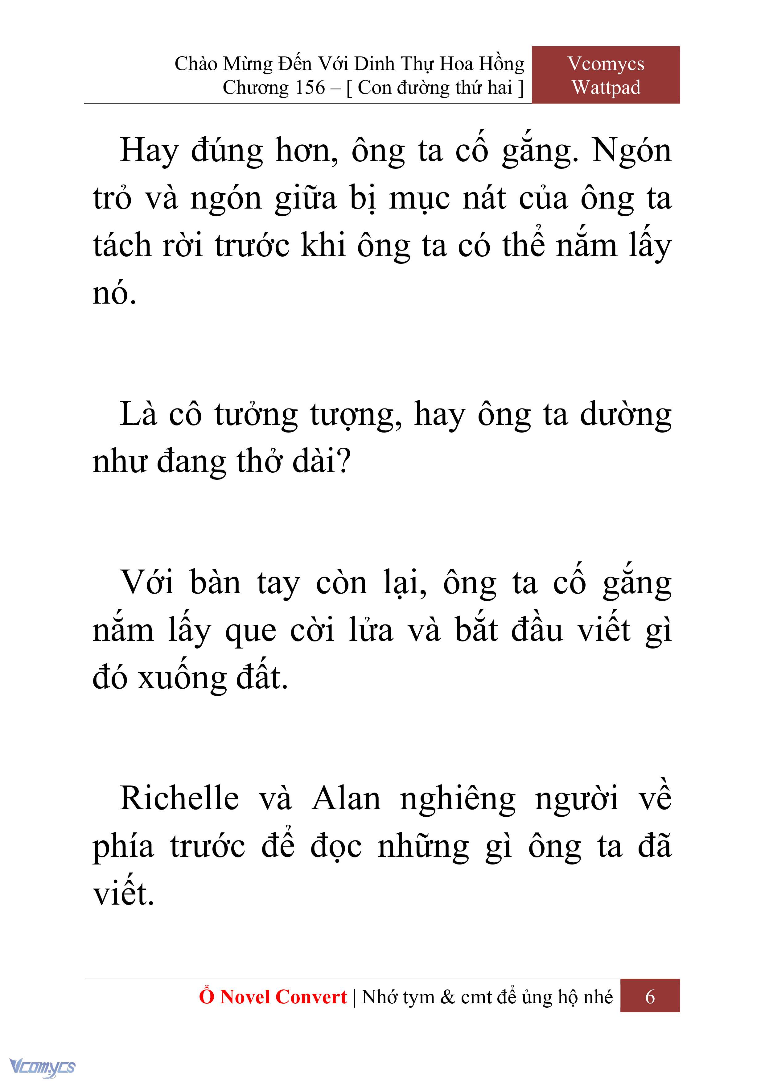 [Novel] Chào Mừng Đến Với Dinh Thự Hoa Hồng Chap 156 - Trang 2