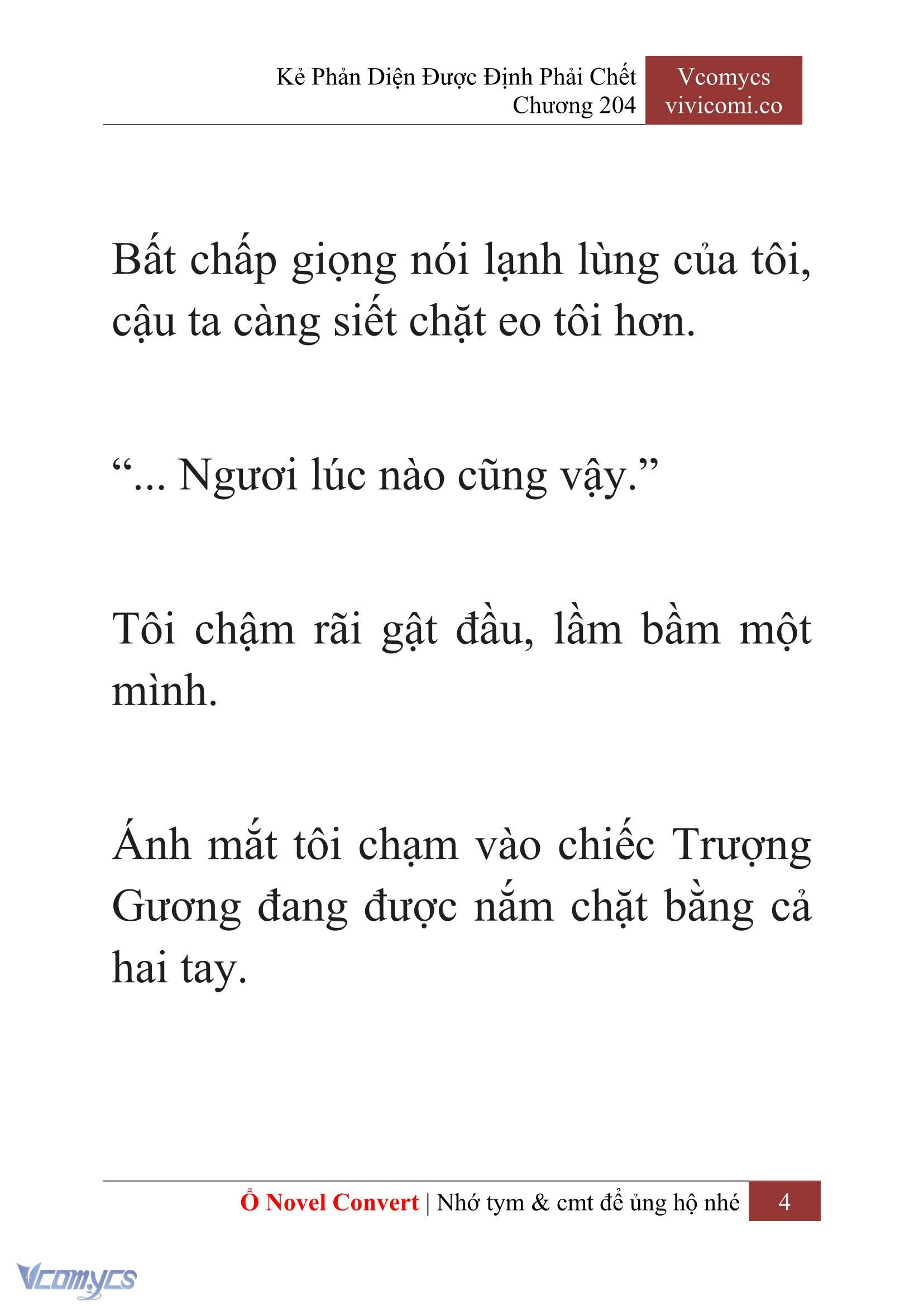 [Novel] Kẻ Phản Diện Được Định Phải Chết Chap 204 - Trang 2
