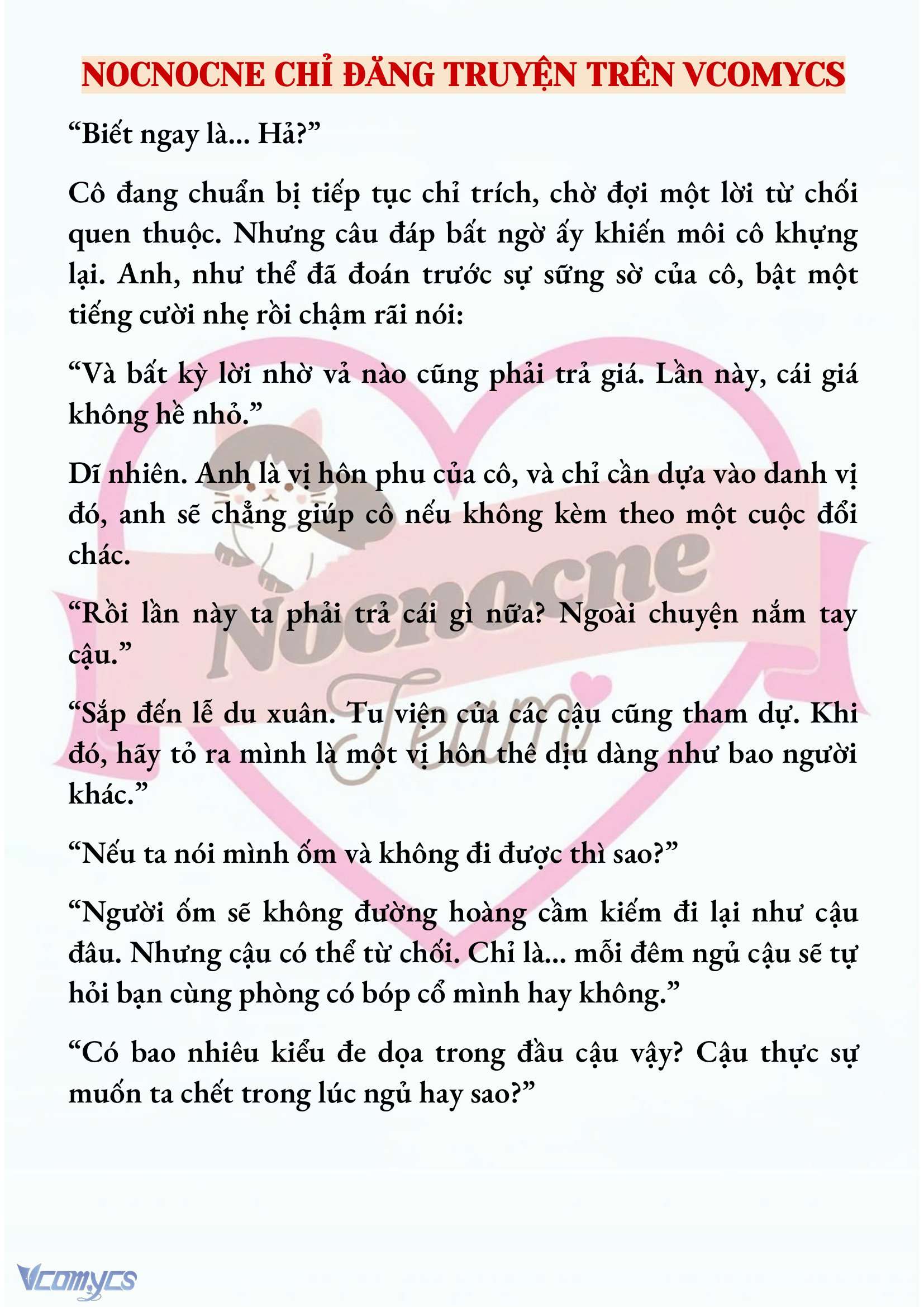 [NOVEL] CÁ RỪNG KHÔN NGOAN Chap 70 - Trang 2