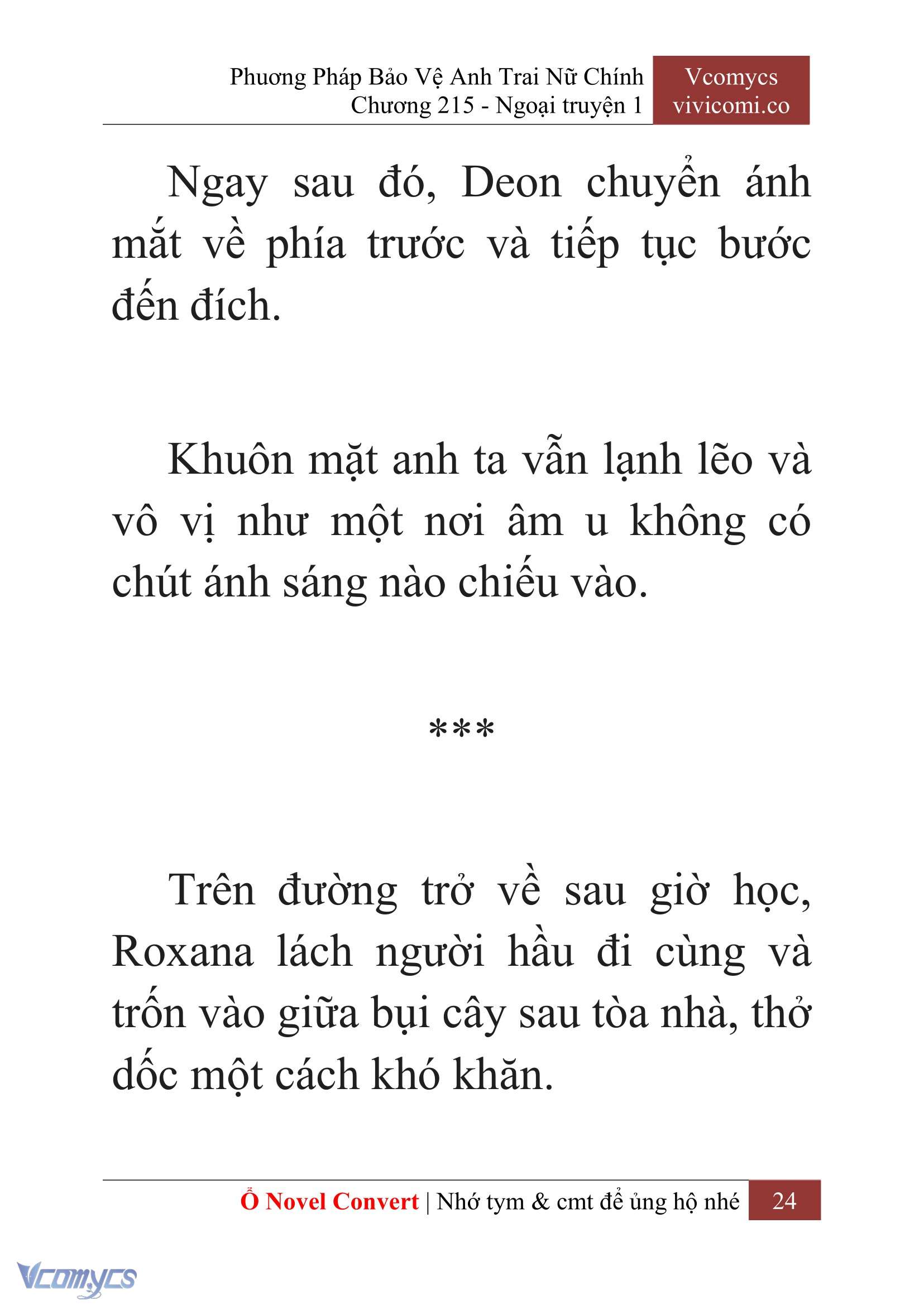 [Novel] Phương Pháp Bảo Vệ Anh Trai Nữ Chính Chap 215 - Trang 2