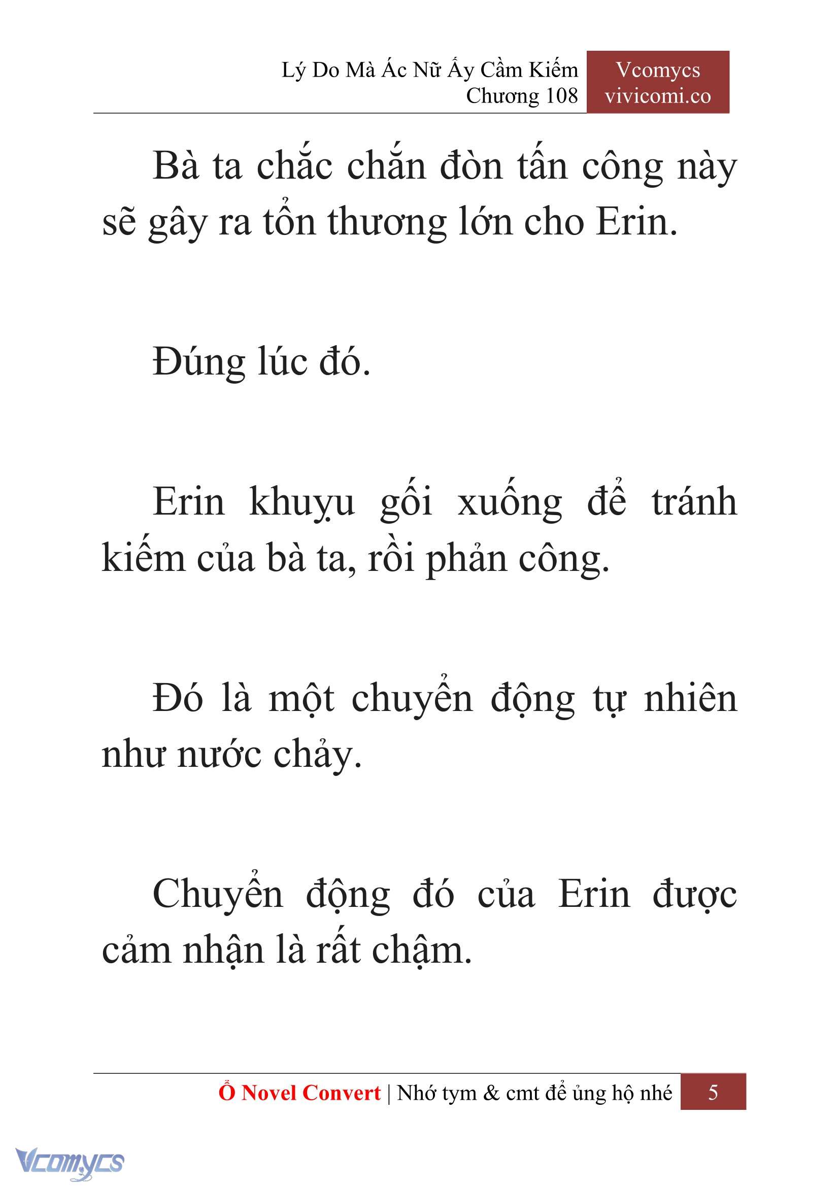 [Novel] Lý Do Mà Ác Nữ Ấy Cầm Kiếm Chap 108 - Trang 2