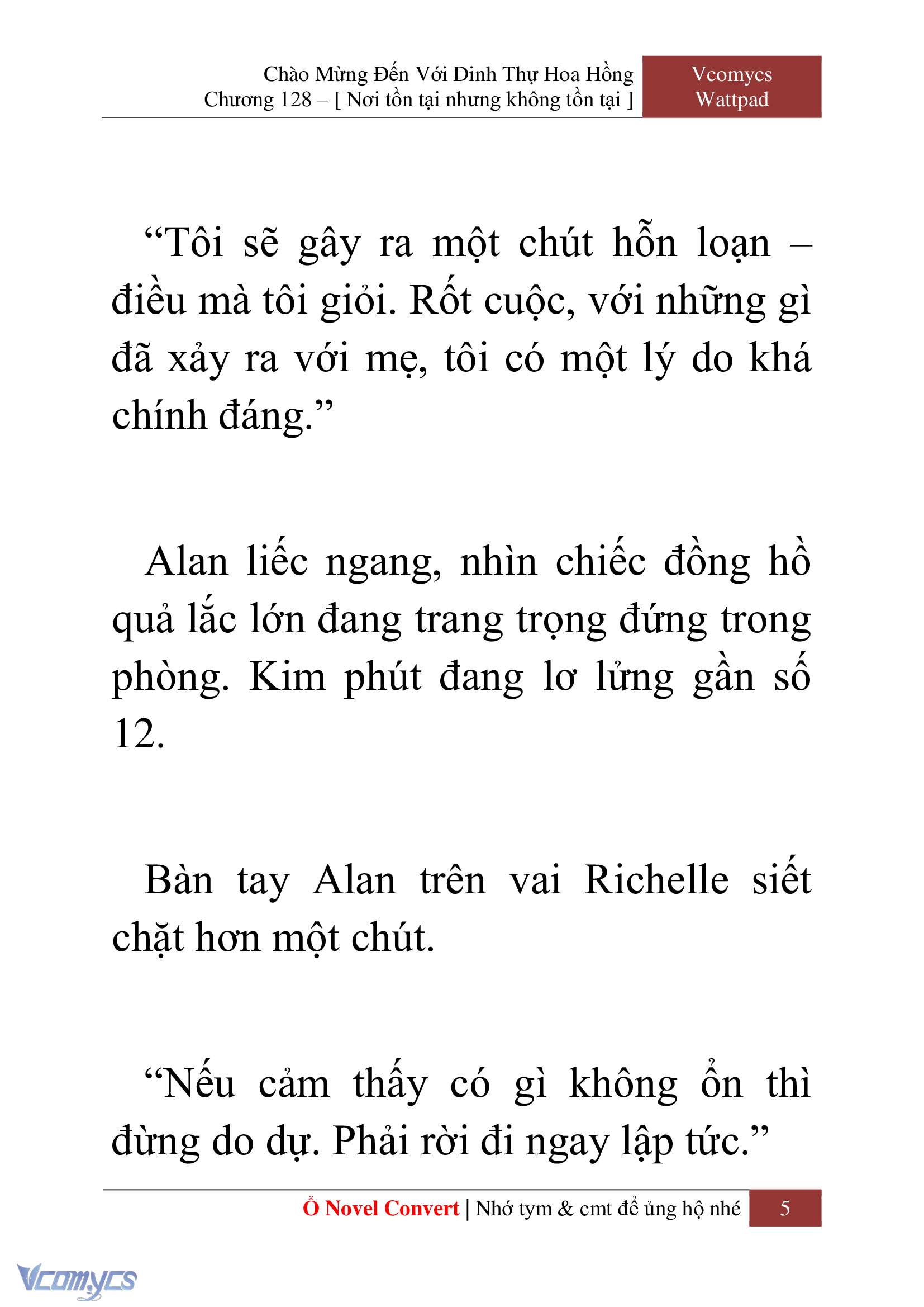 [Novel] Chào Mừng Đến Với Dinh Thự Hoa Hồng Chap 128 - Trang 2
