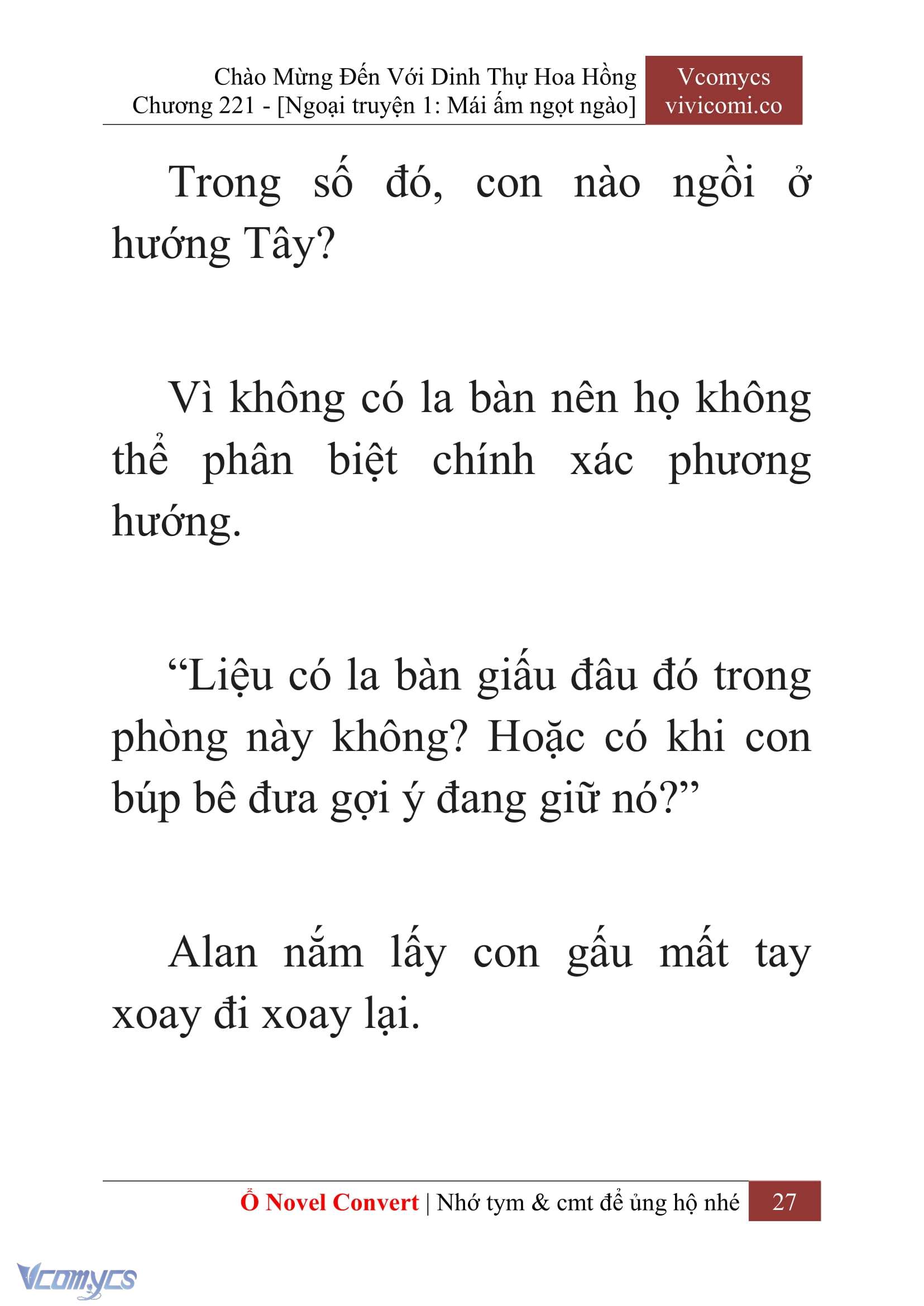 [Novel] Chào Mừng Đến Với Dinh Thự Hoa Hồng Chap 221 - Trang 2