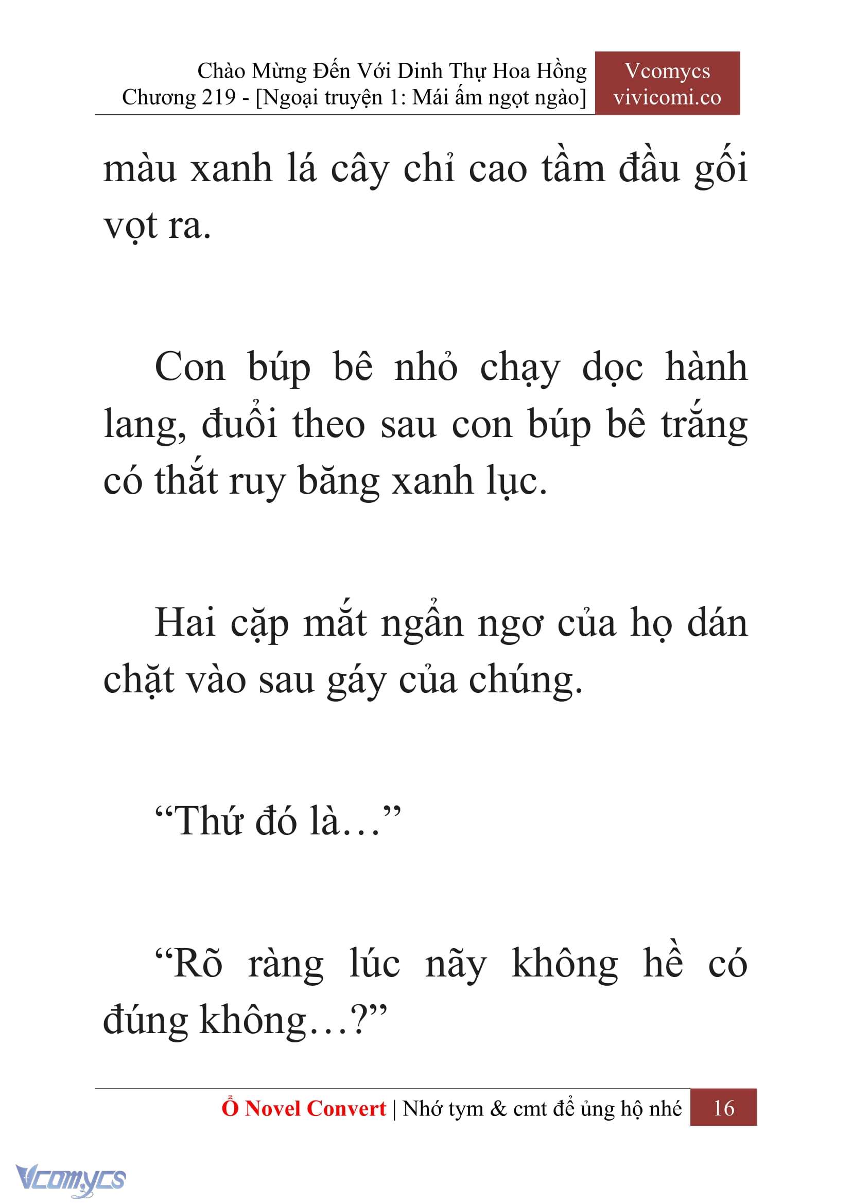 [Novel] Chào Mừng Đến Với Dinh Thự Hoa Hồng Chap 219 - Trang 2