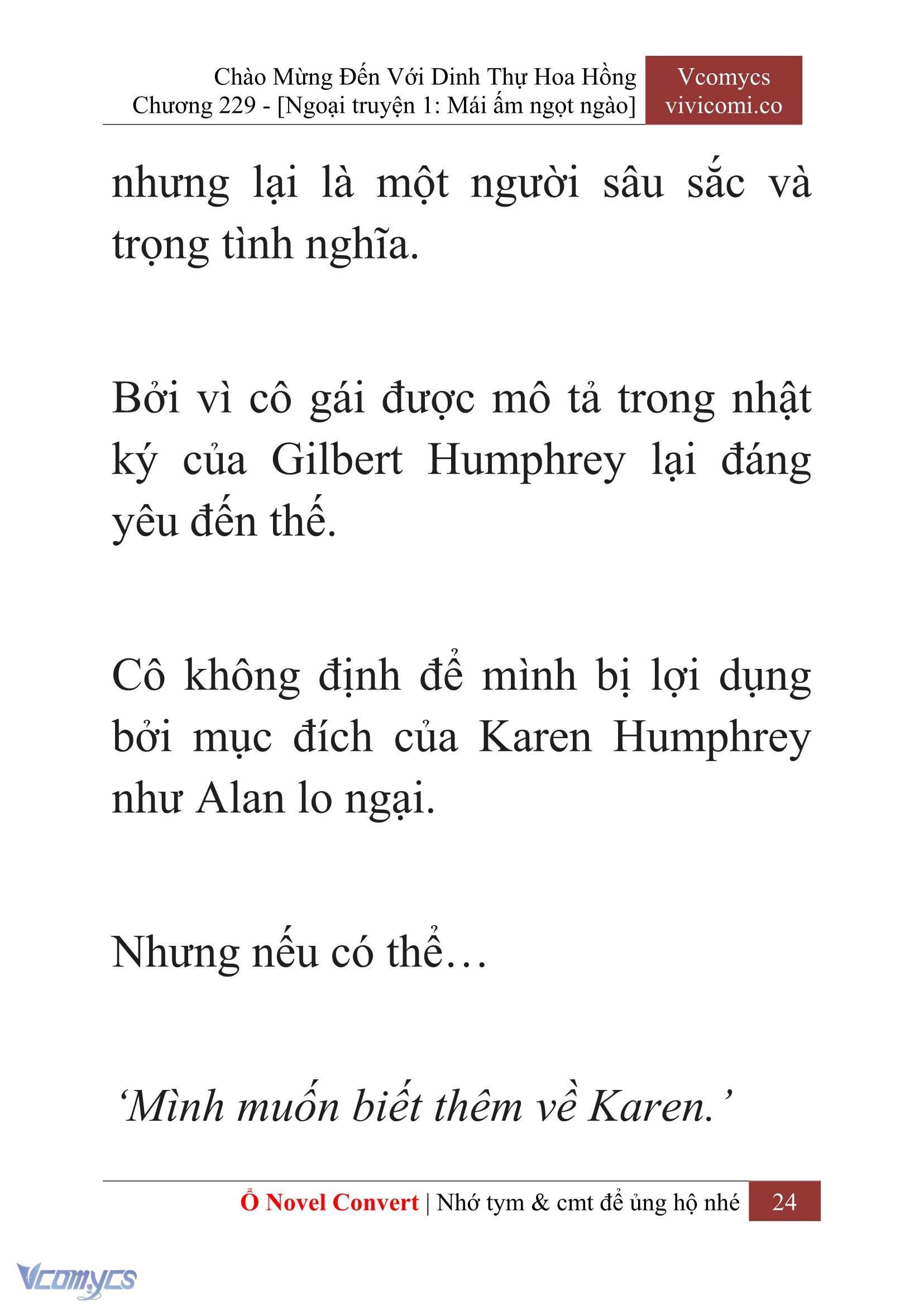 [Novel] Chào Mừng Đến Với Dinh Thự Hoa Hồng Chap 229 - Trang 2