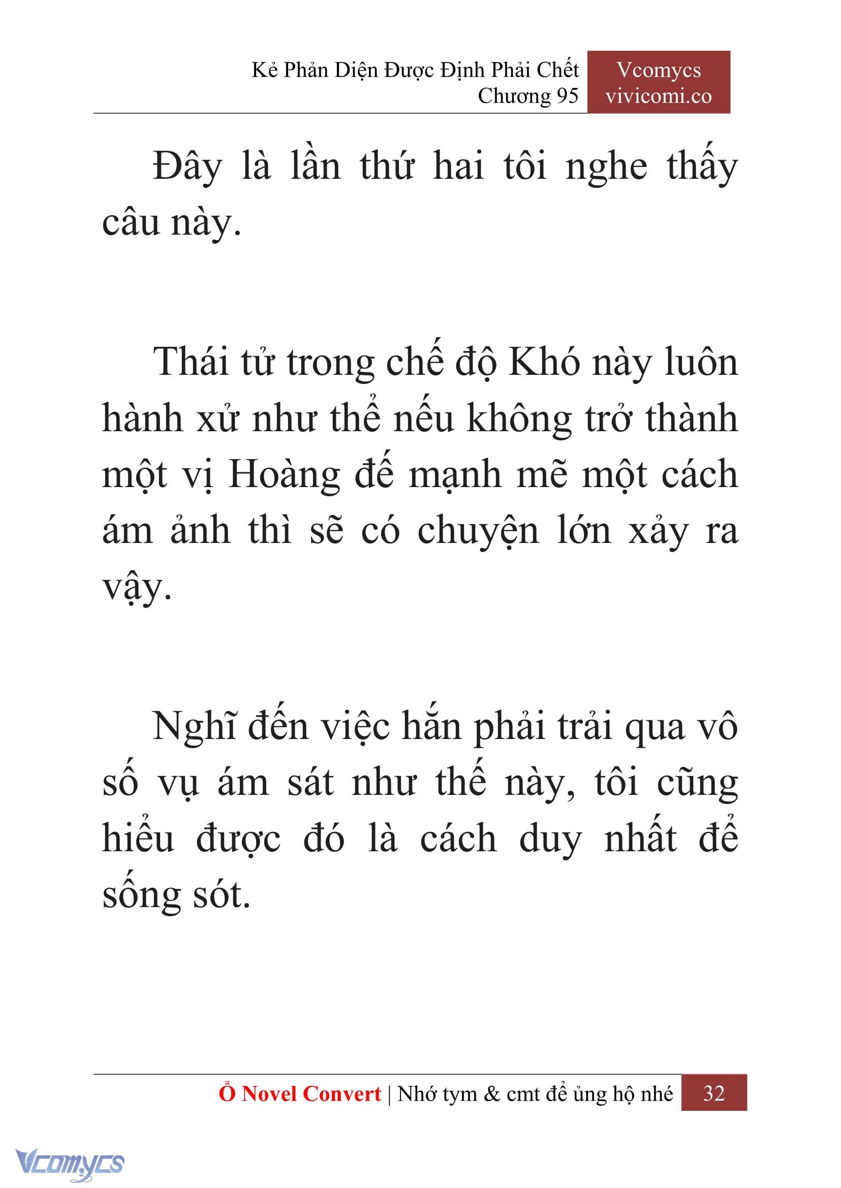 [Novel] Kẻ Phản Diện Được Định Phải Chết Chap 95 - Trang 2