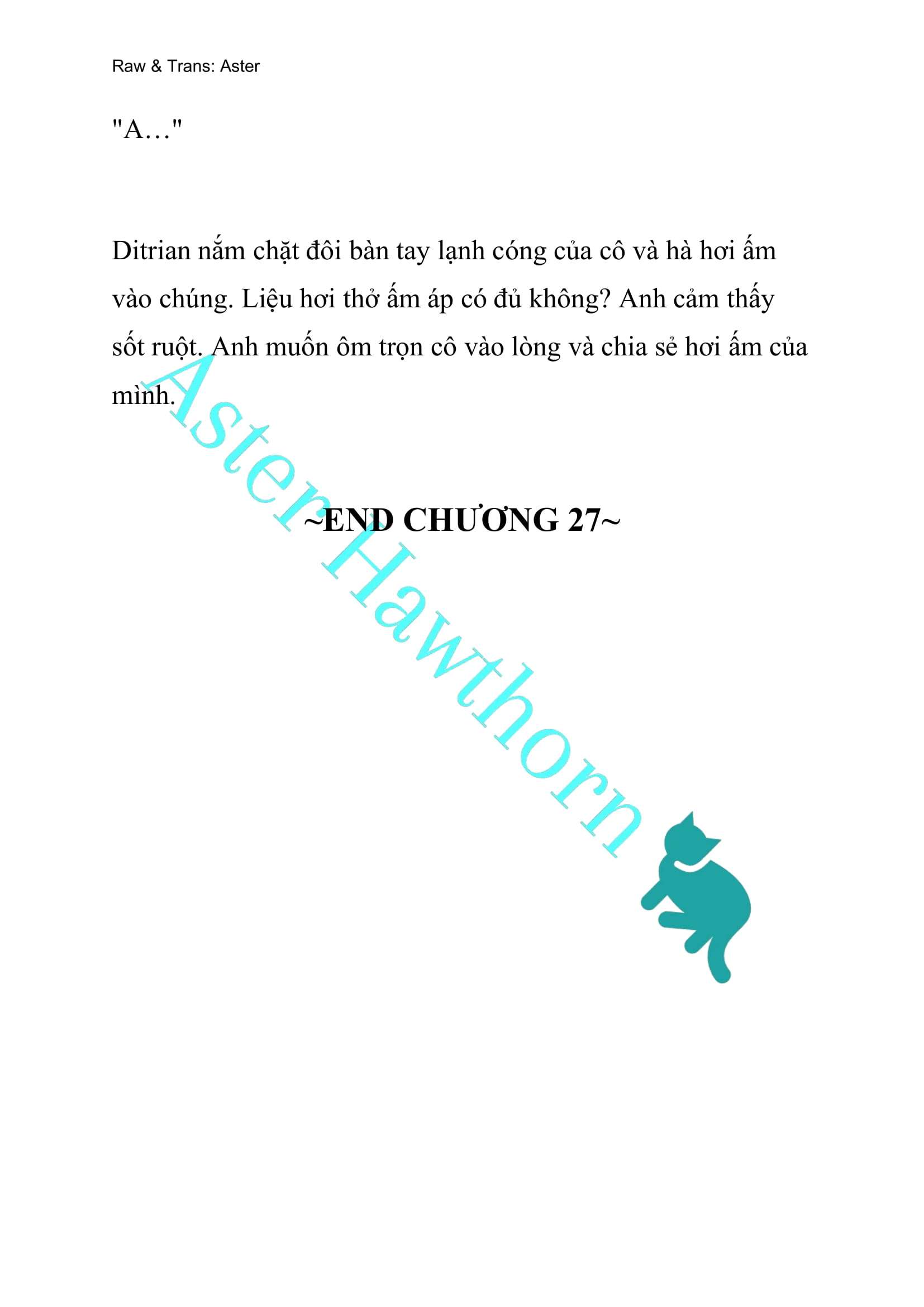 [NOVEL] Cách Để Em Bảo Vệ Anh Chap 27 - Trang 2