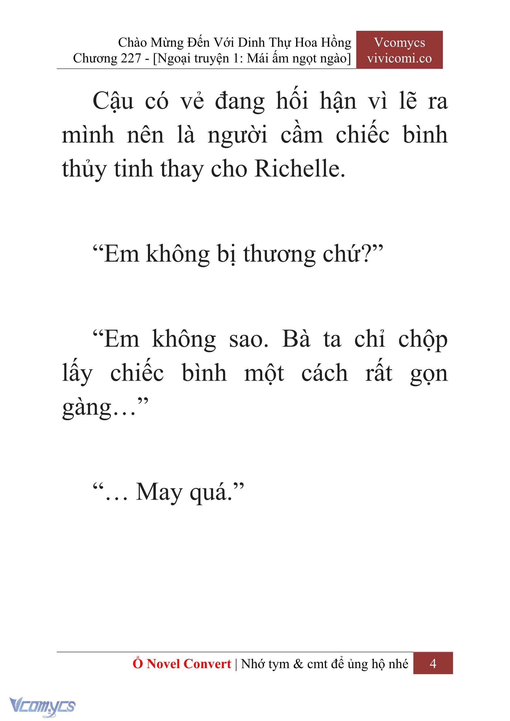 [Novel] Chào Mừng Đến Với Dinh Thự Hoa Hồng Chap 227 - Trang 2