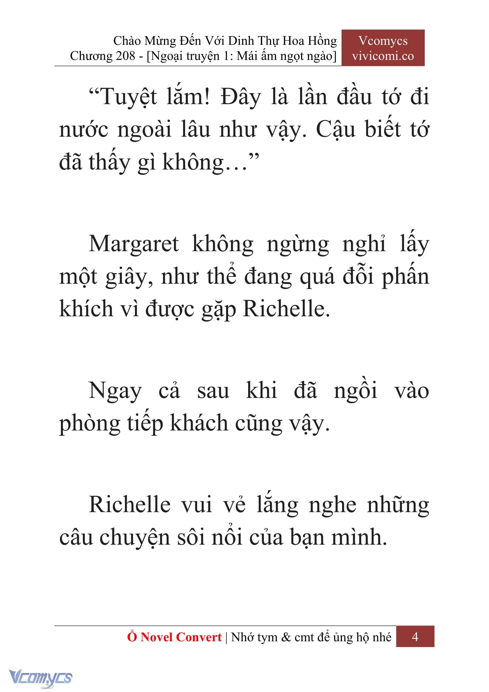 [Novel] Chào Mừng Đến Với Dinh Thự Hoa Hồng Chap 208 - Trang 2
