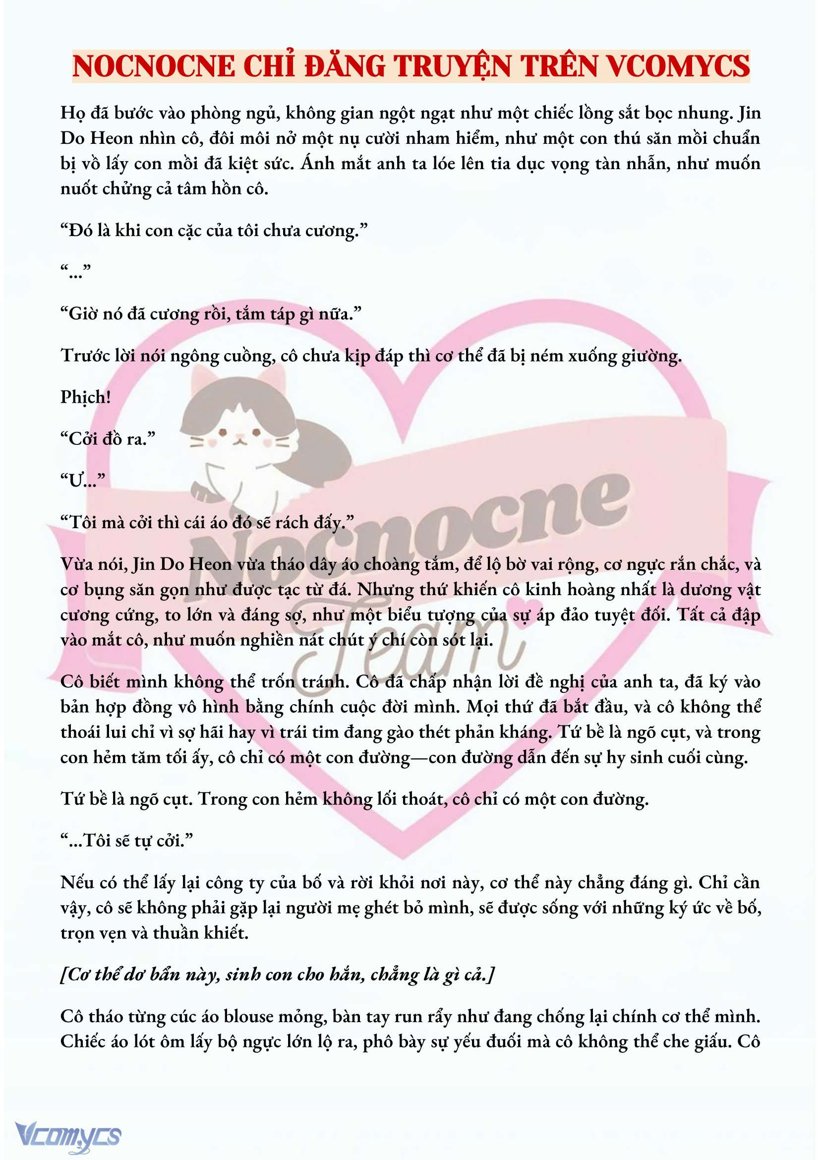 [FULL] [NOVEL] MANG THAI, CƯỠNG ĐOẠT Chap 13 - Trang 2