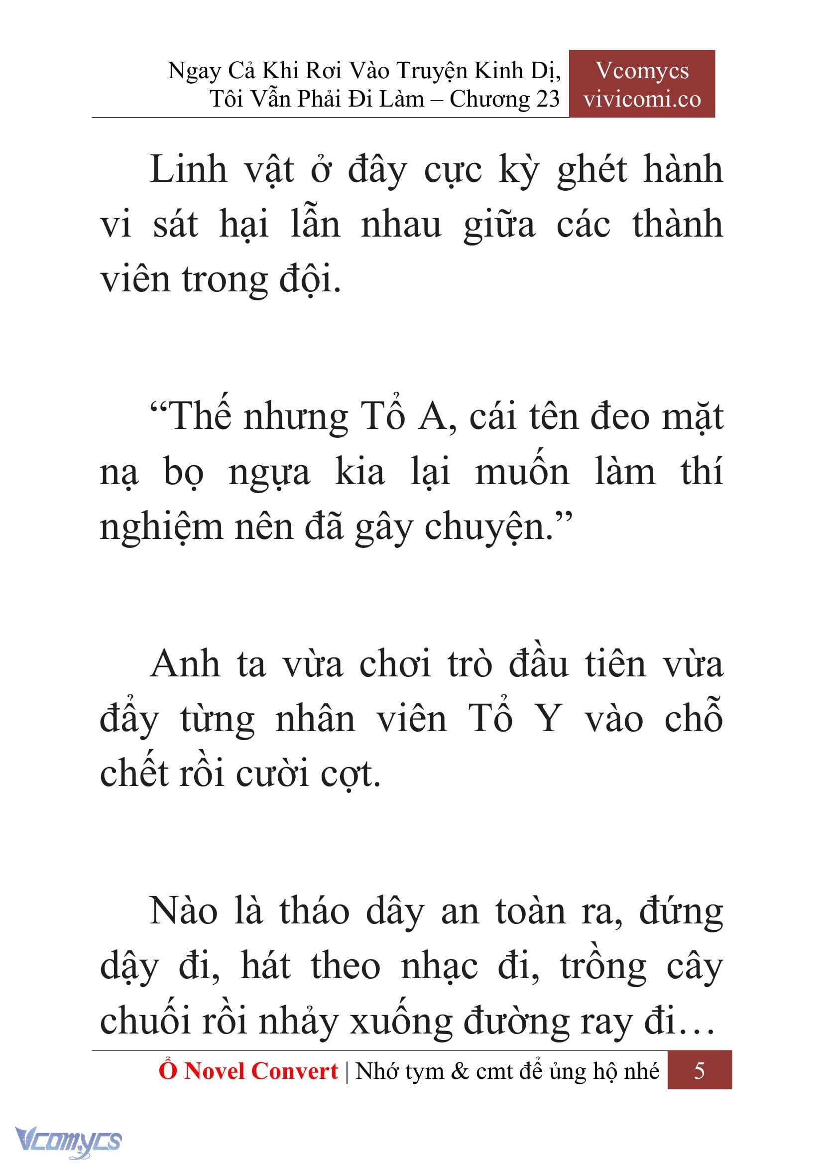 [Novel] Ngay Cả Khi Rơi Vào Truyện Kinh Dị, Tôi Vẫn Phải Đi Làm Chap 23 - Trang 2