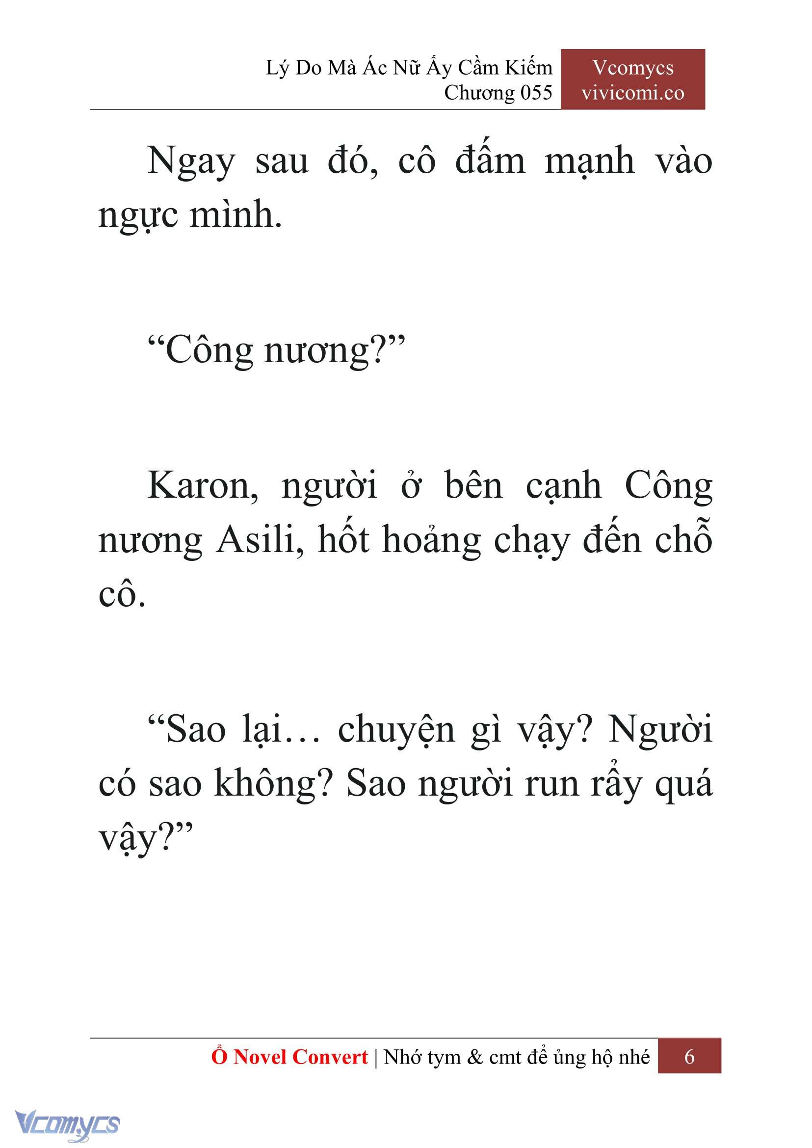 [Novel] Lý Do Mà Ác Nữ Ấy Cầm Kiếm Chap 55 - Trang 2