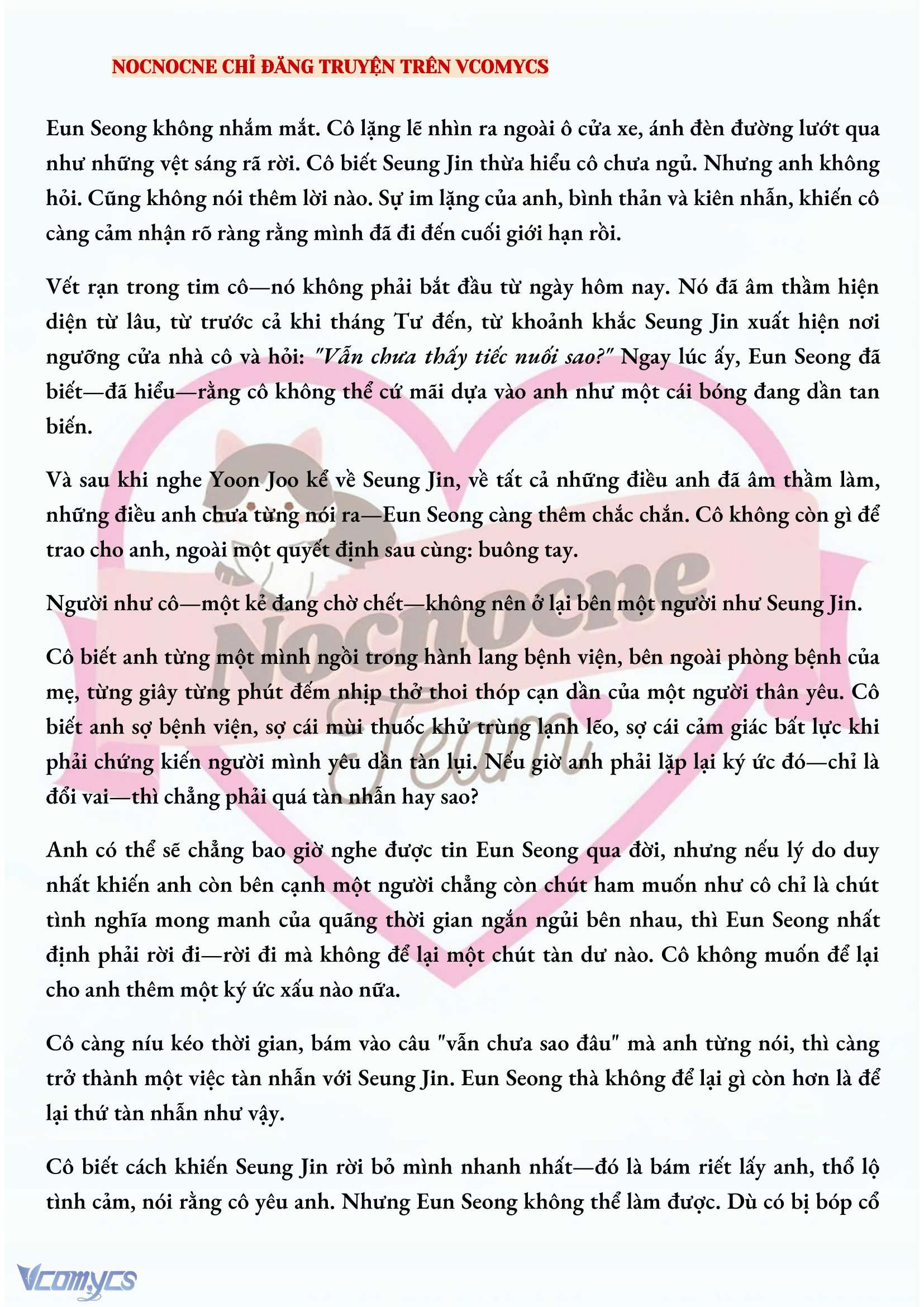 [FULL] [NOVEL] CHÚNG TA KẾT THÚC VÀO MÙA THU Chap 47 - Trang 2