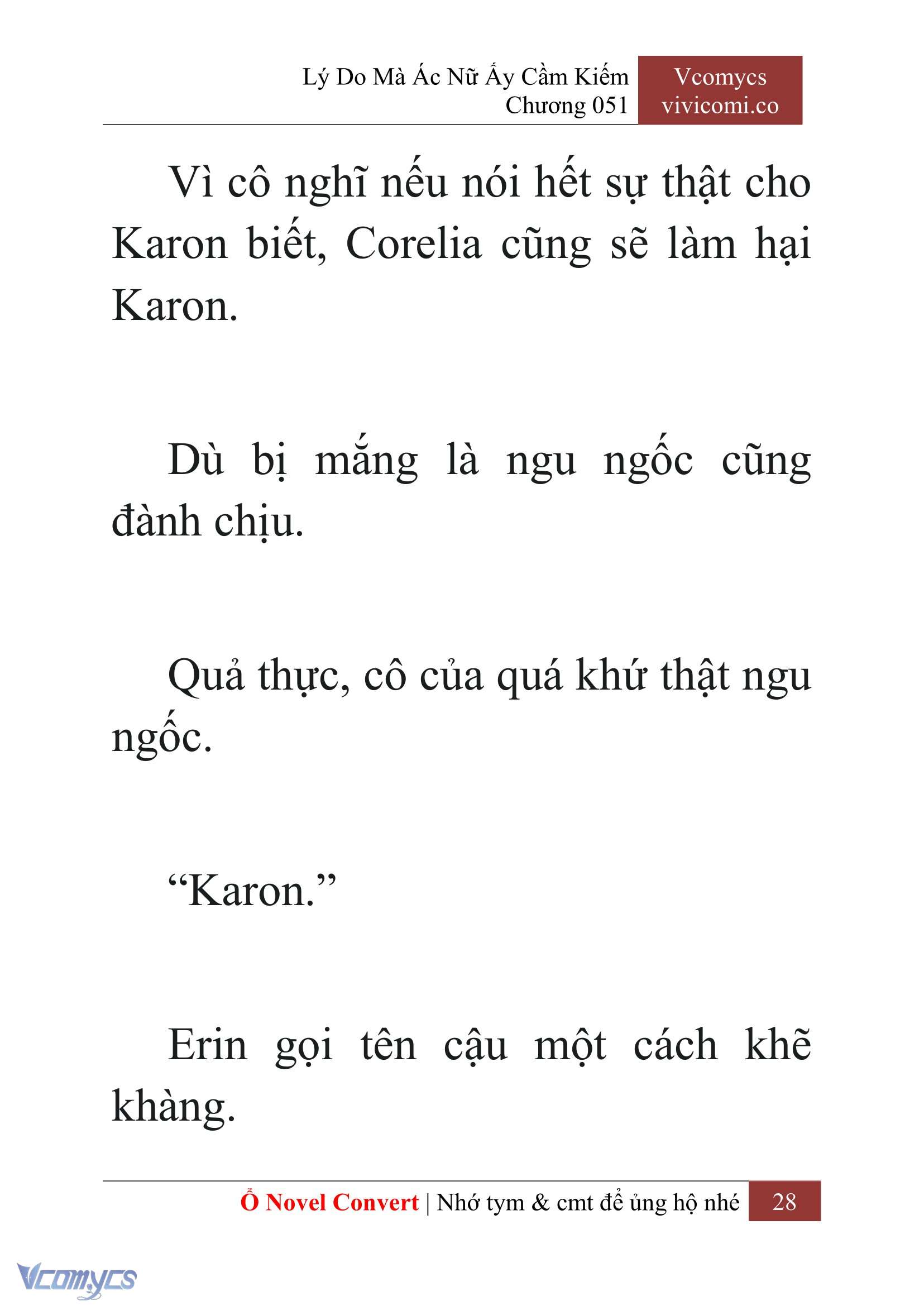 [Novel] Lý Do Mà Ác Nữ Ấy Cầm Kiếm Chap 51 - Trang 2