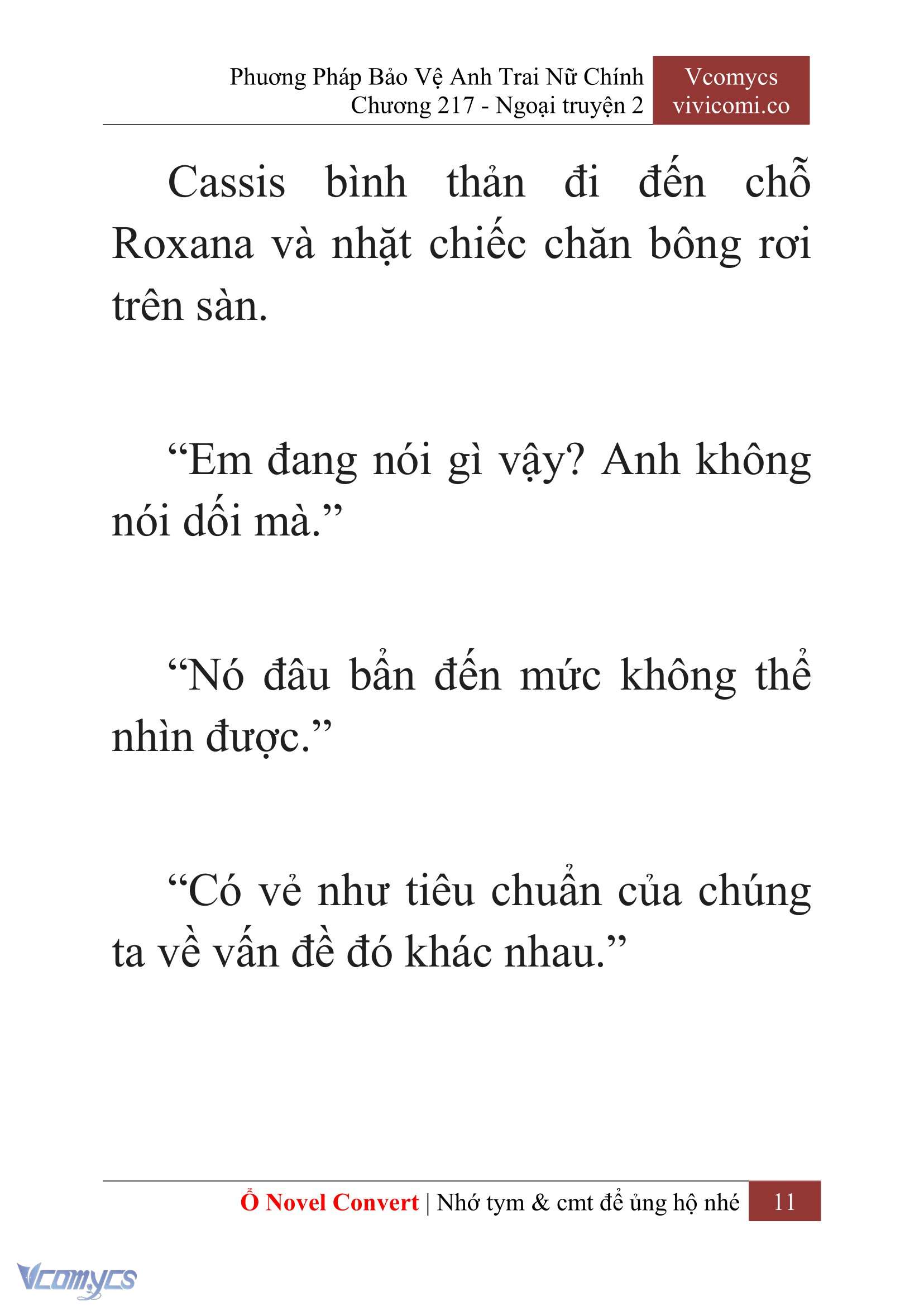 [Novel] Phương Pháp Bảo Vệ Anh Trai Nữ Chính Chap 217 - Trang 2