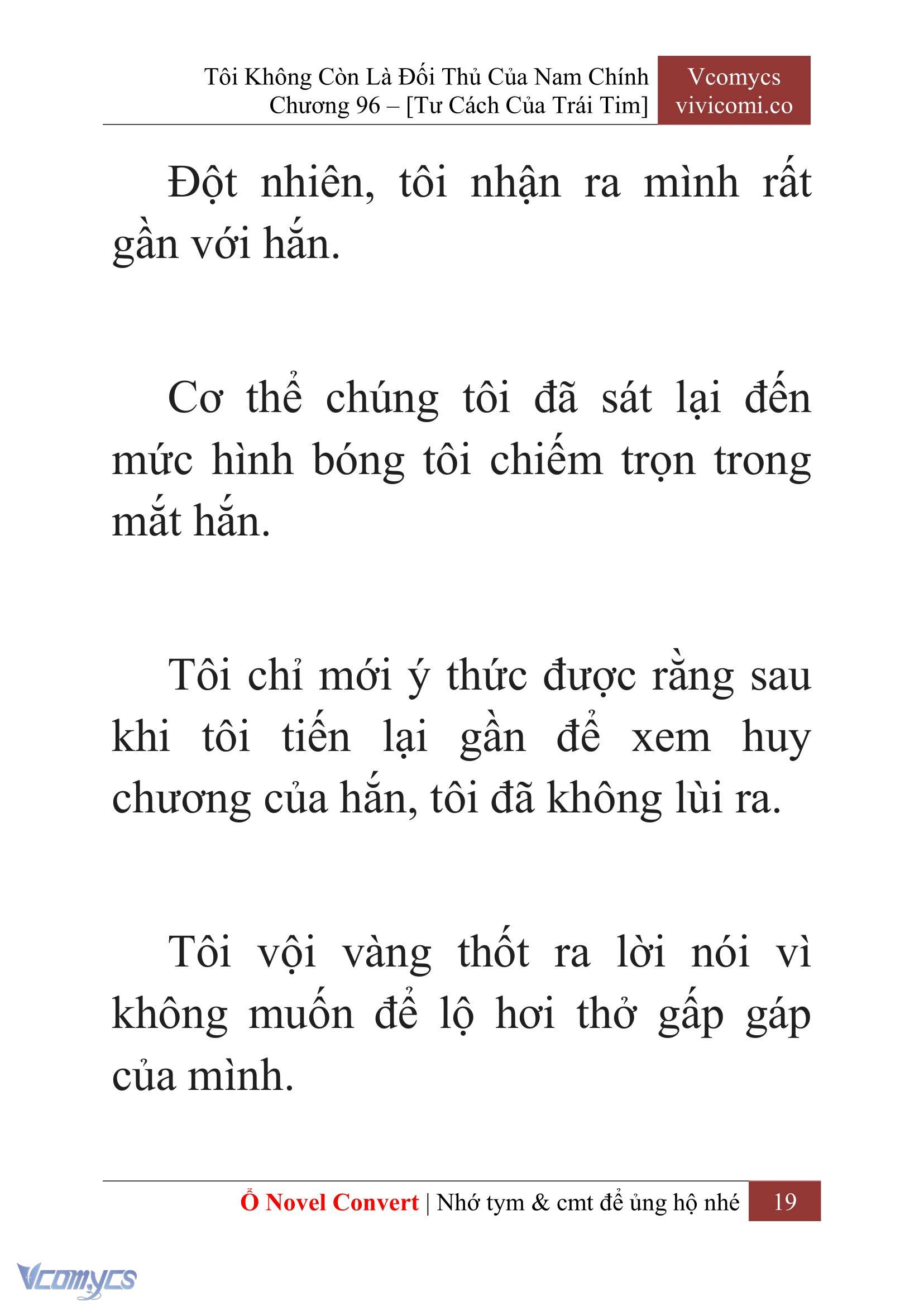 [Novel] Tôi Không Còn Là Đối Thủ Của Nam Chính Chap 96 - Trang 2