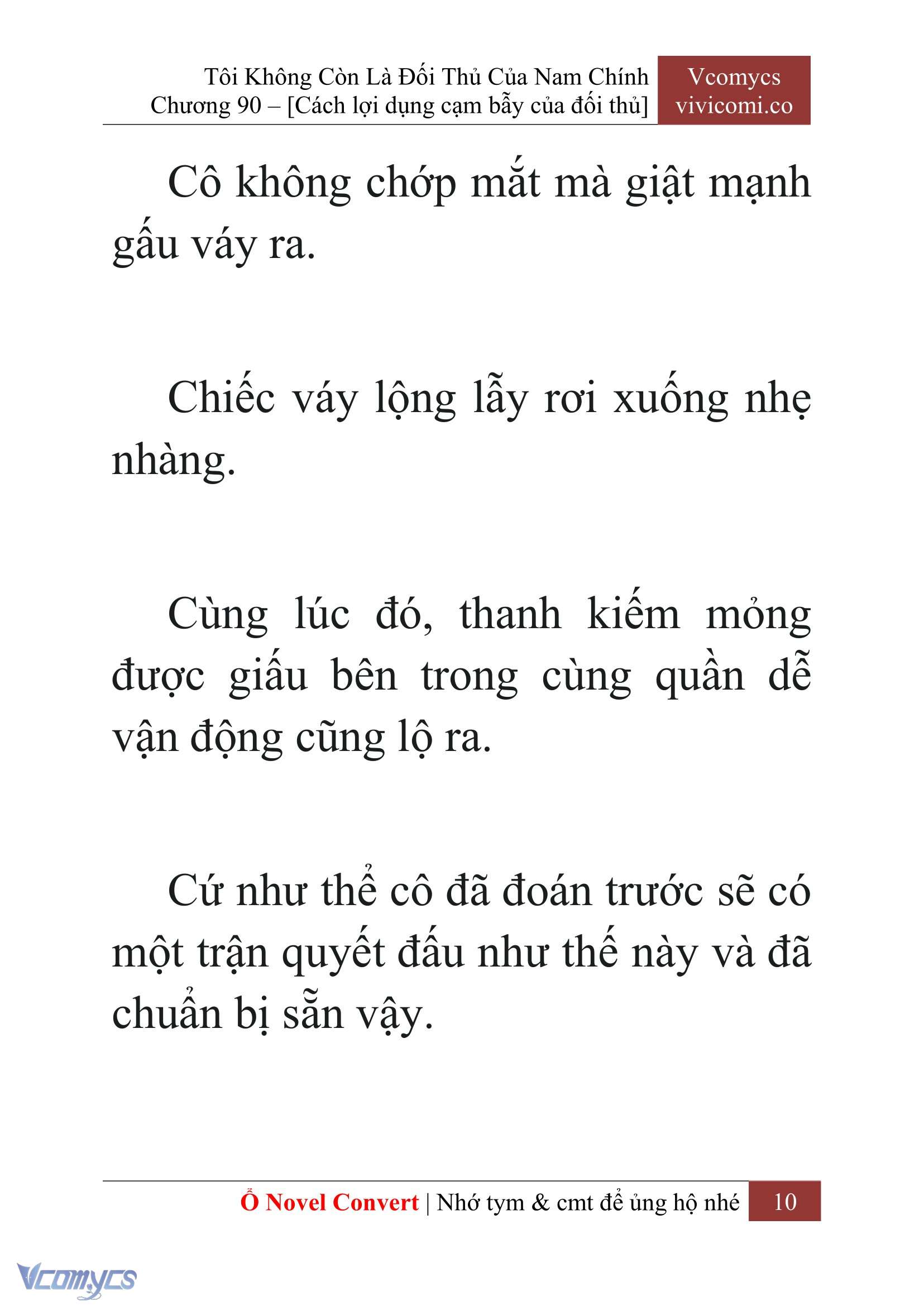 [Novel] Tôi Không Còn Là Đối Thủ Của Nam Chính Chap 90 - Trang 2